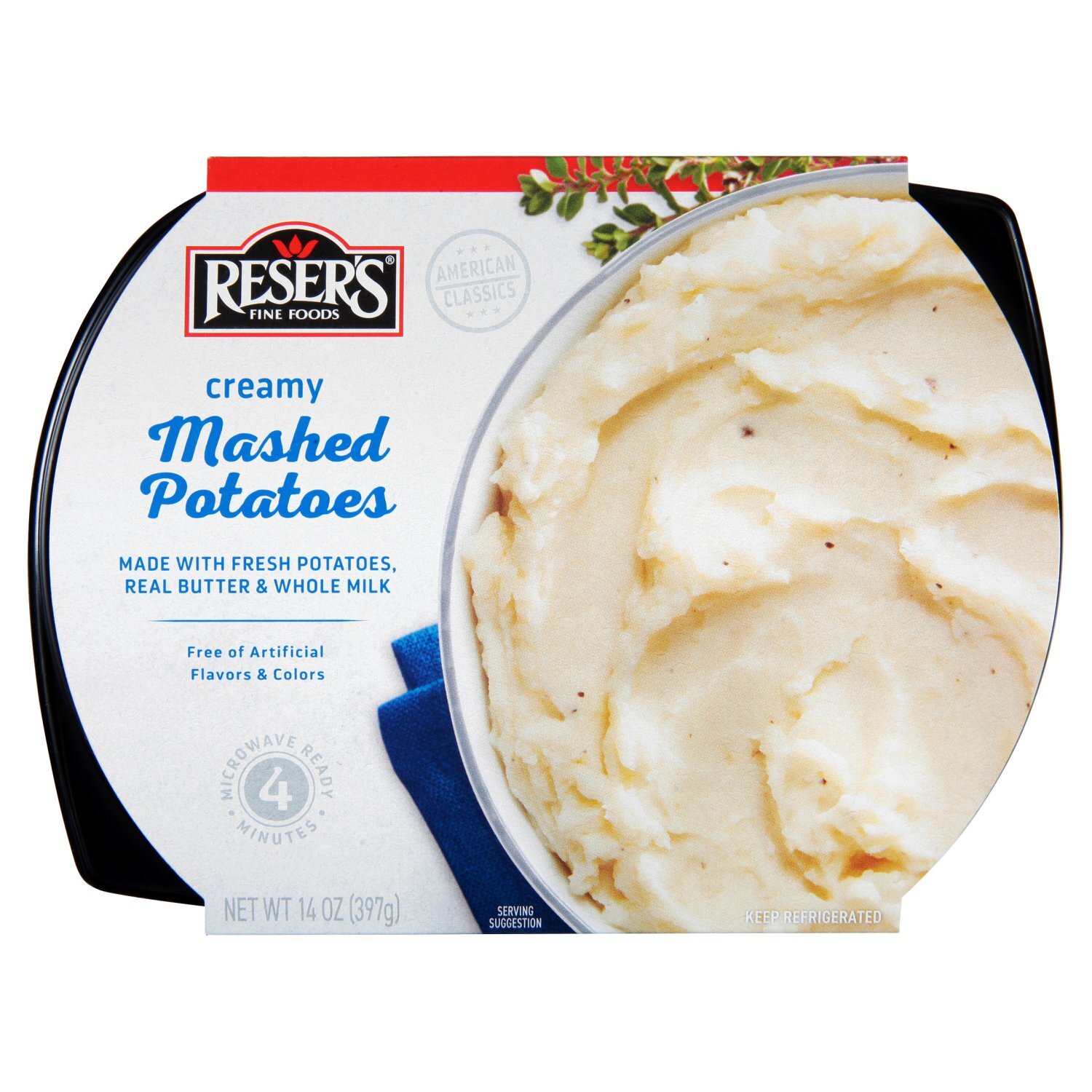 Reser's Fine Foods Creamy Mashed Potatoes, 14 oz Image 1 of 7