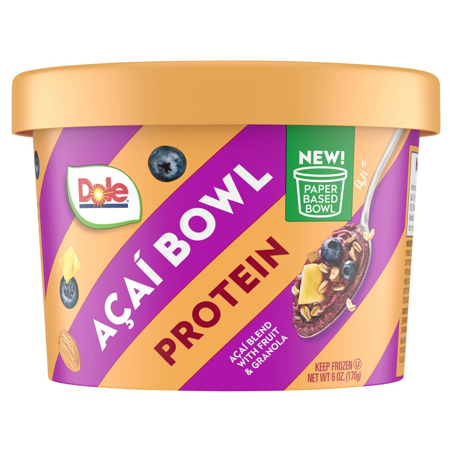 Dole Protein Acaí Bowl, 6 oz Image 1 of 8