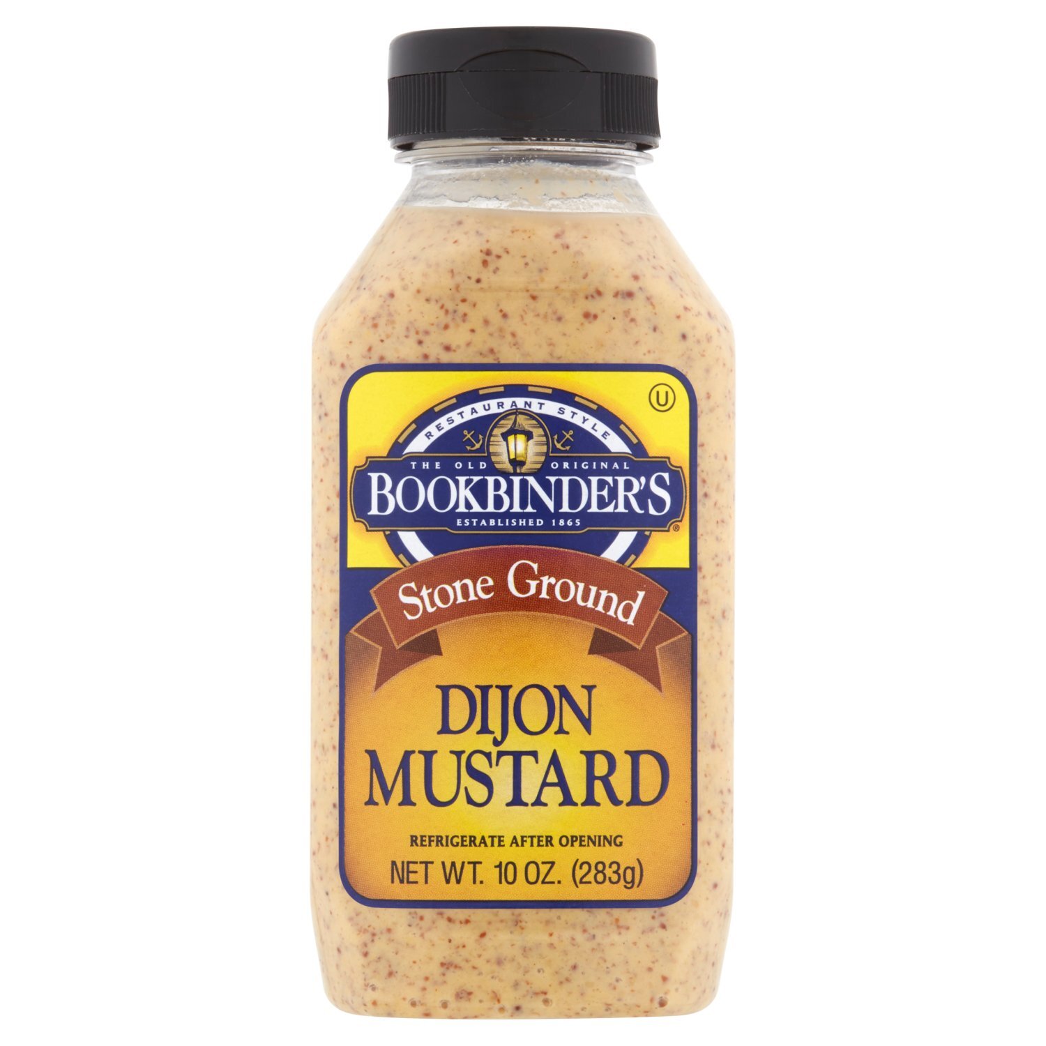 Bookbinder's Stone Ground Dijon Mustard, 10 oz Image 1 of 5
