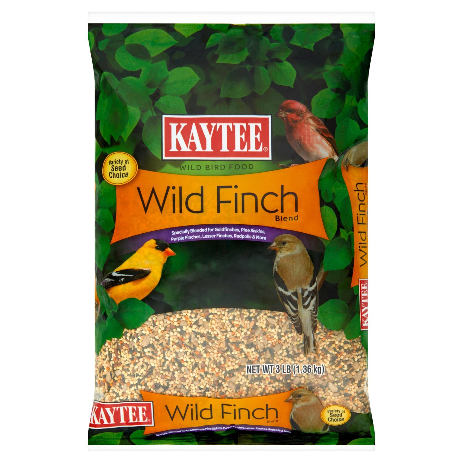 Kaytee Wild Finch Blend Wild Bird Food, 3 lb Image 1 of 5