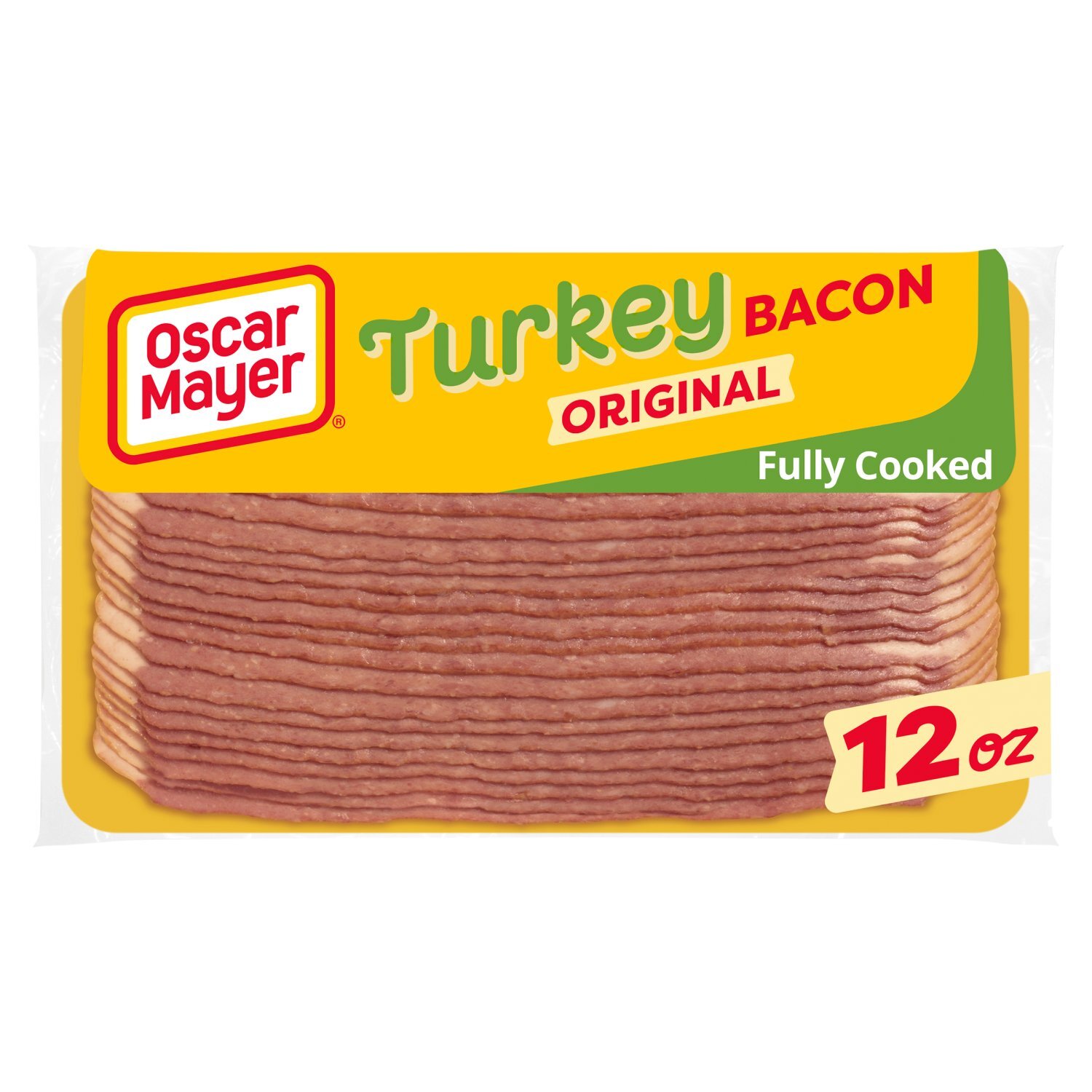 Oscar Mayer Original Turkey Bacon, 12 oz Image 1 of 7