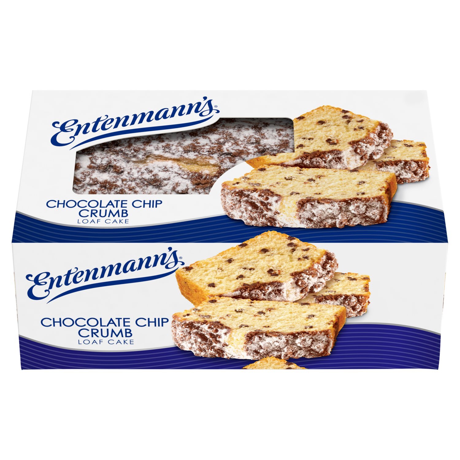 Entenmann's Chocolate Chip Crumb Loaf Cake, 13.5 oz Image 1 of 8