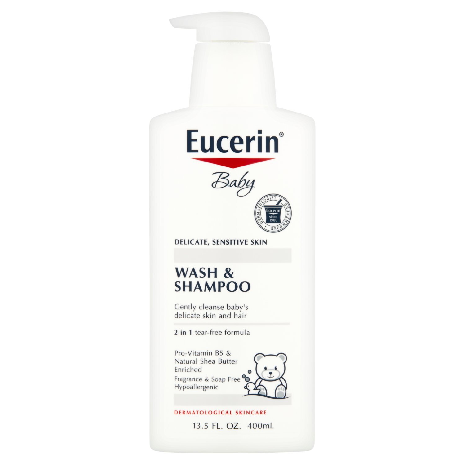 Eucerin Baby Wash & Shampoo, 13.5 fl oz Image 1 of 5