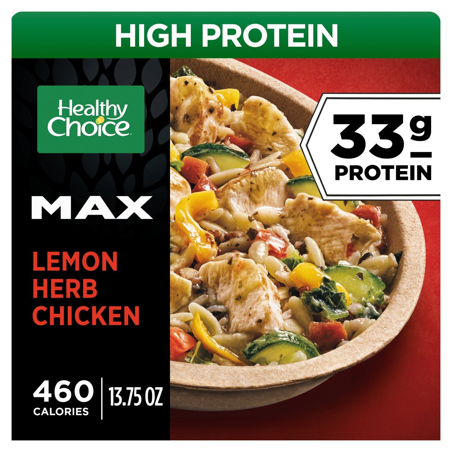 Healthy Choice Max Lemon Herb Chicken Protein Bowl, 13.75 oz - The