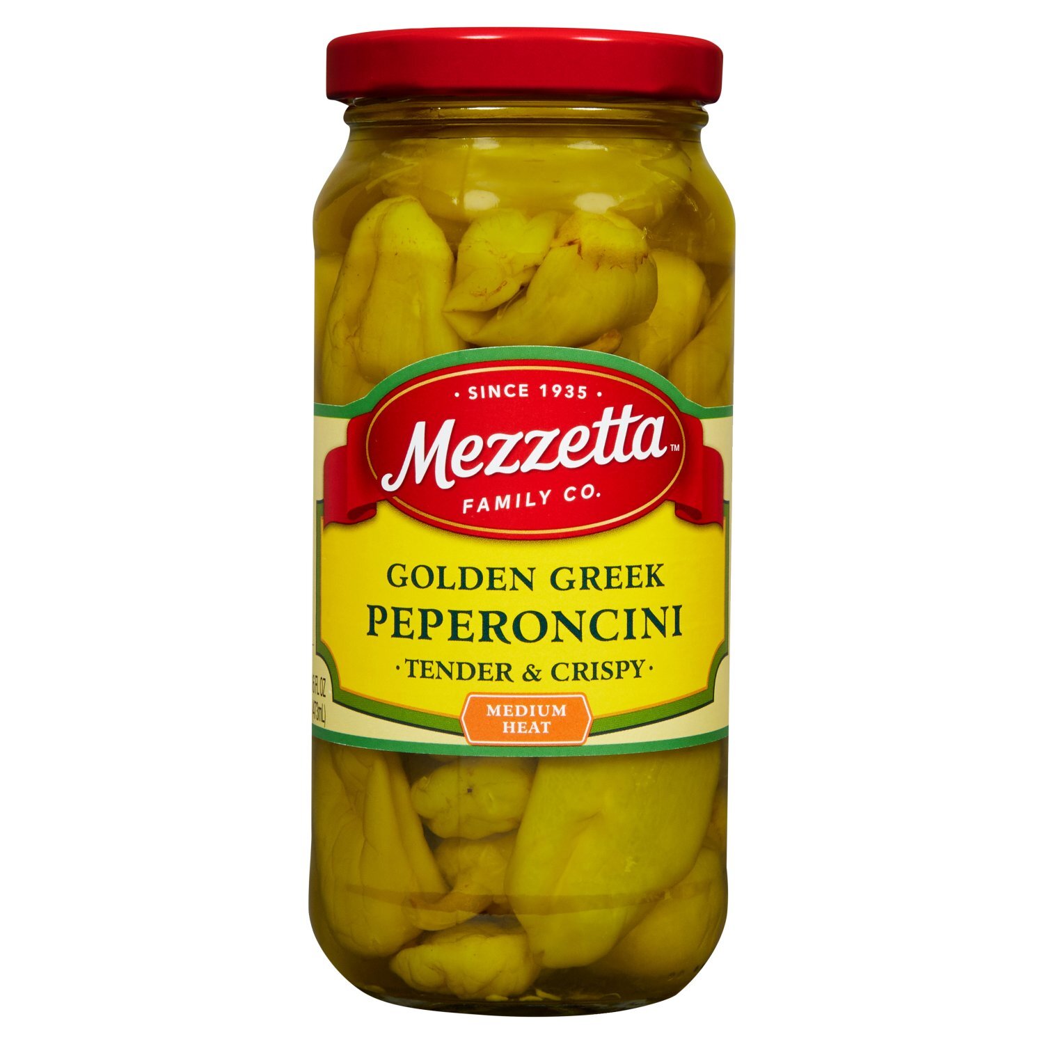 Mezzetta Golden Greek Peperoncini, 16 fl oz - Price Rite