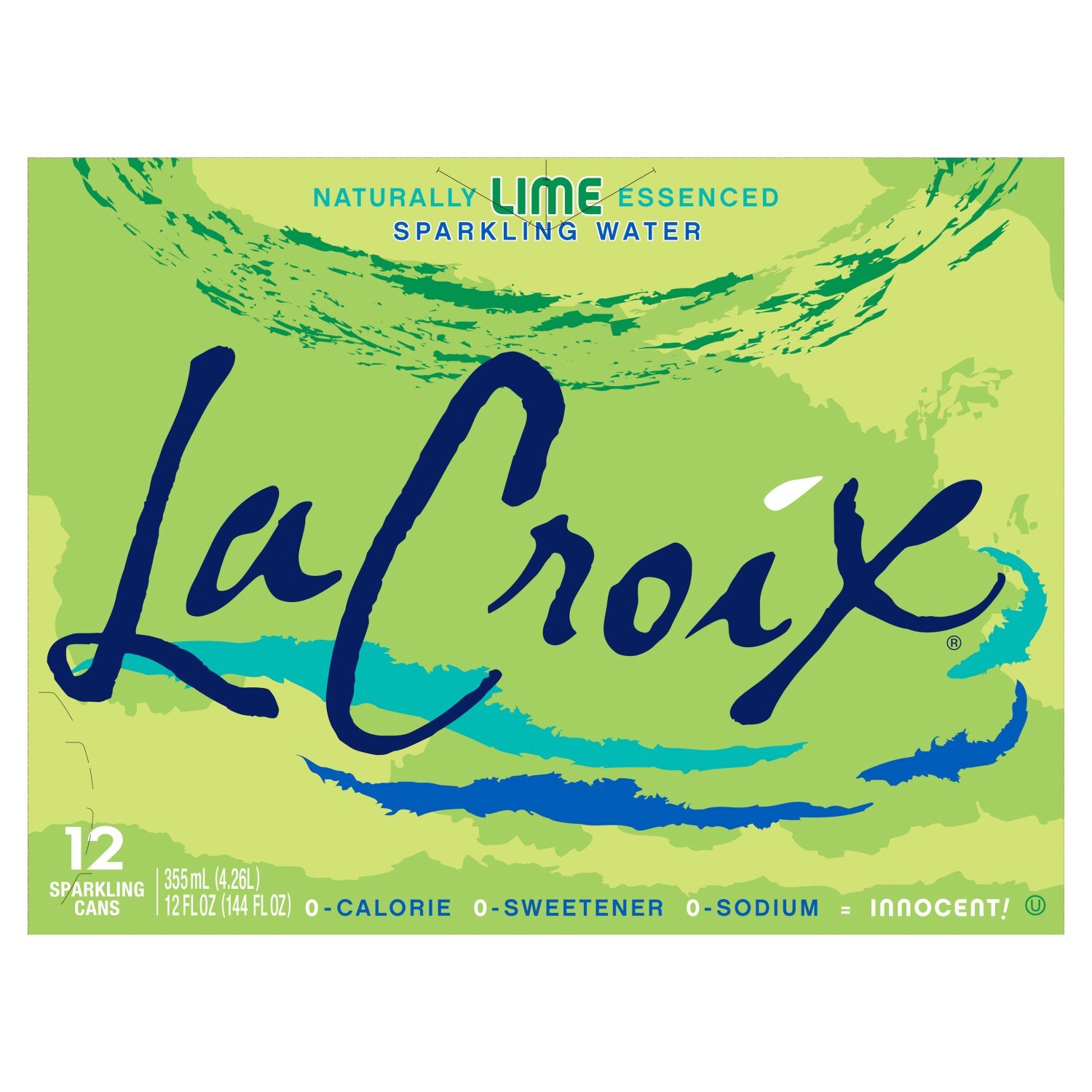 LaCroix Lime Sparkling Water, 12 fl oz, 12 count - Fairway