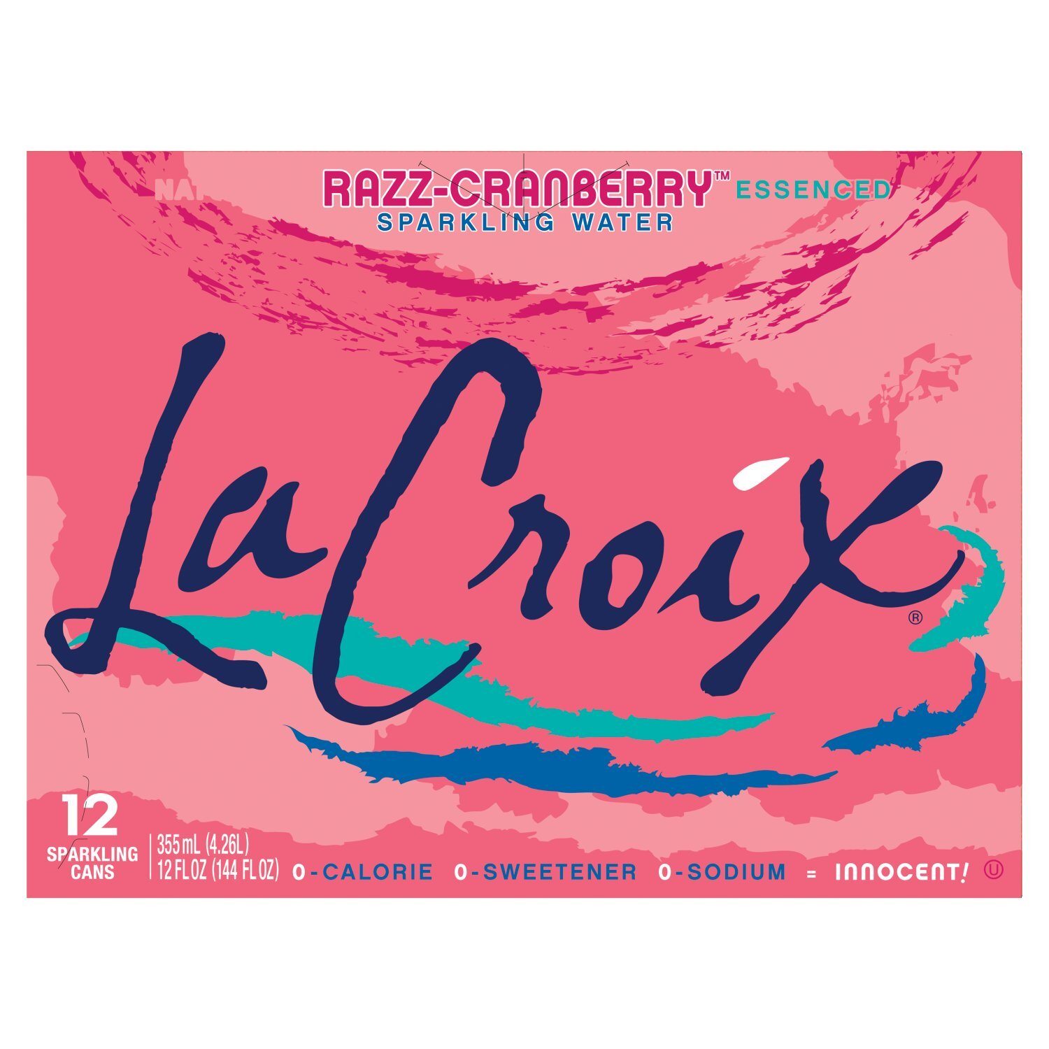 LaCroix Razz-Cranberry Sparkling Water, 12 fl oz, 12 count - Fairway