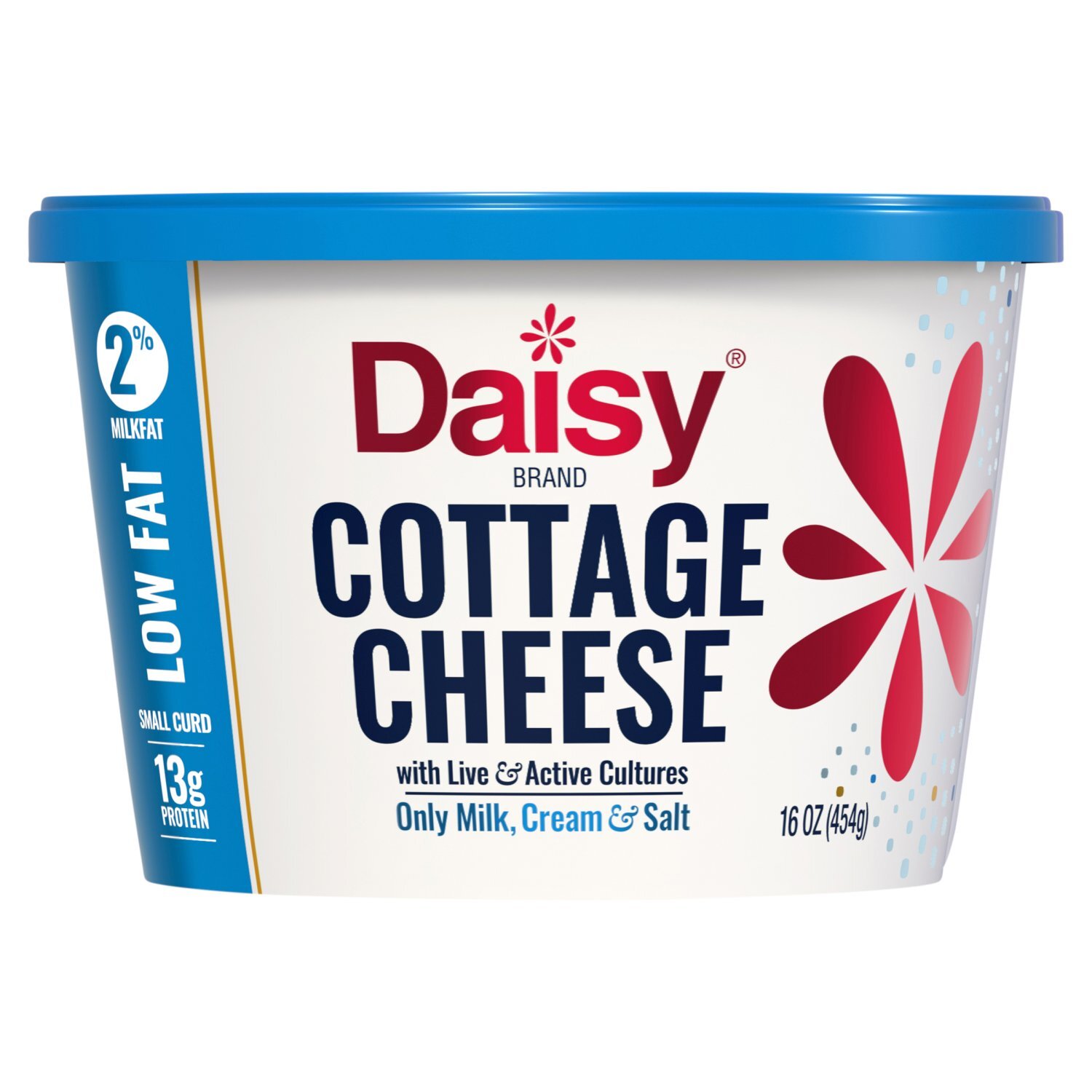 Daisy Low Fat 2% Milkfat Cottage Cheese, 16 oz Image 1 of 5