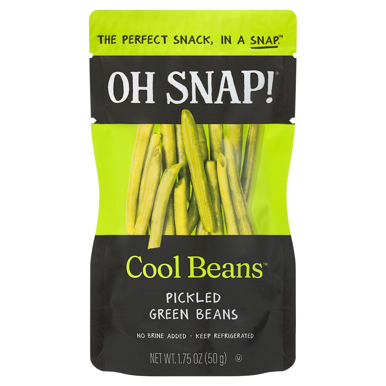 OH SNAP! Cool Beans Green Beans Pickled, 1.75 oz - The Fresh Grocer
