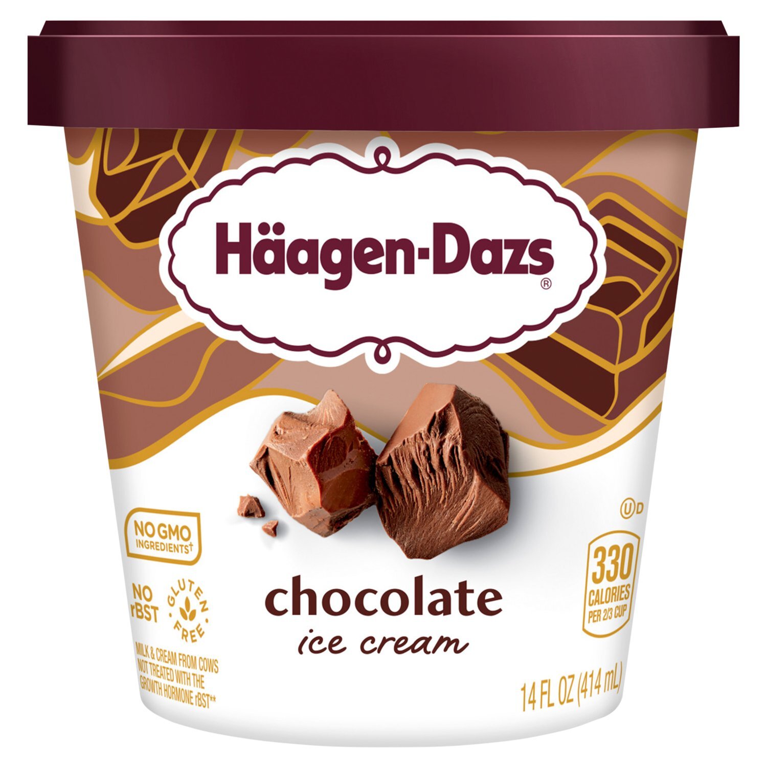 Häagen-Dazs Chocolate Ice Cream, 14 fl oz - Fairway