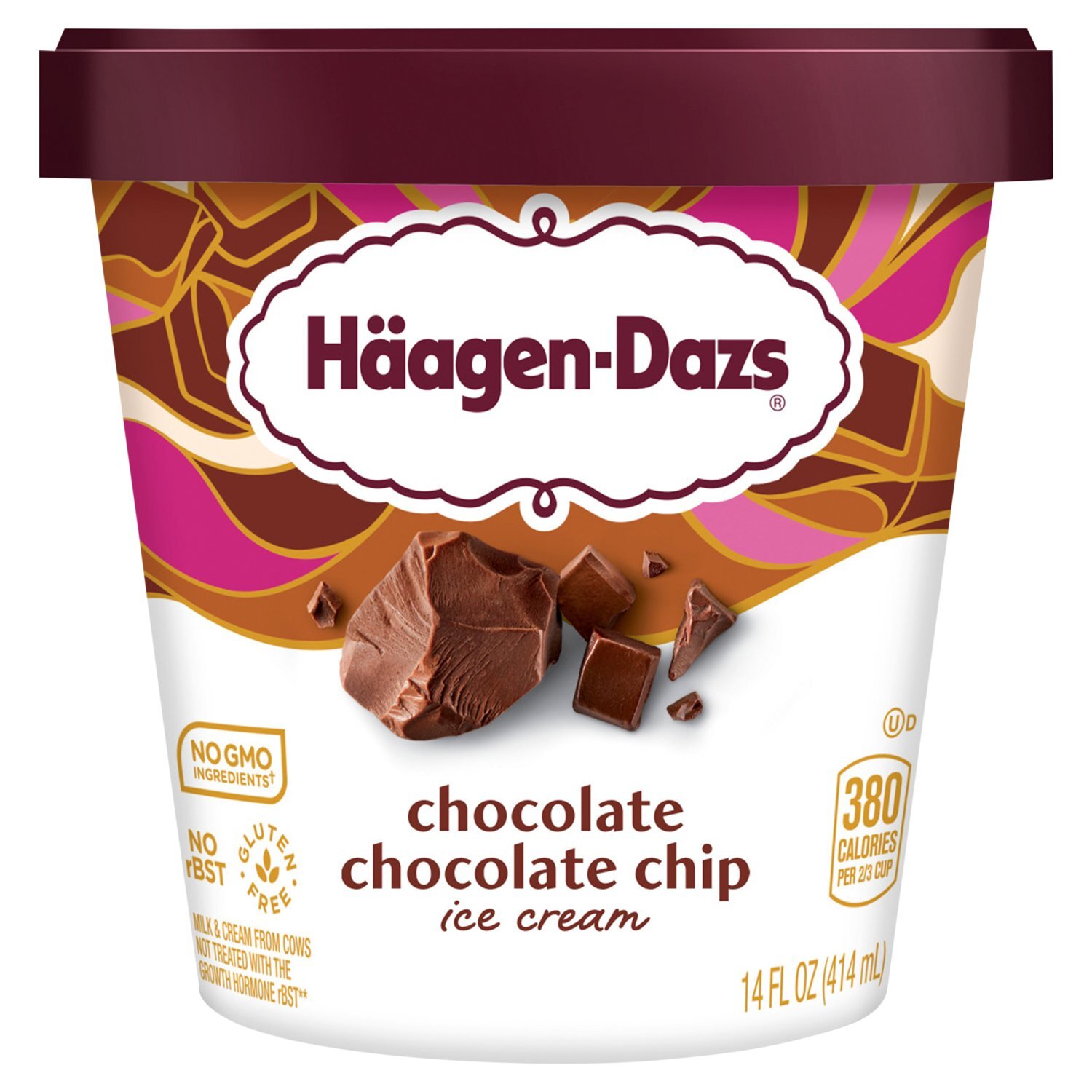 Häagen-Dazs Chocolate Chip Ice Cream, 14 fl oz - Fairway