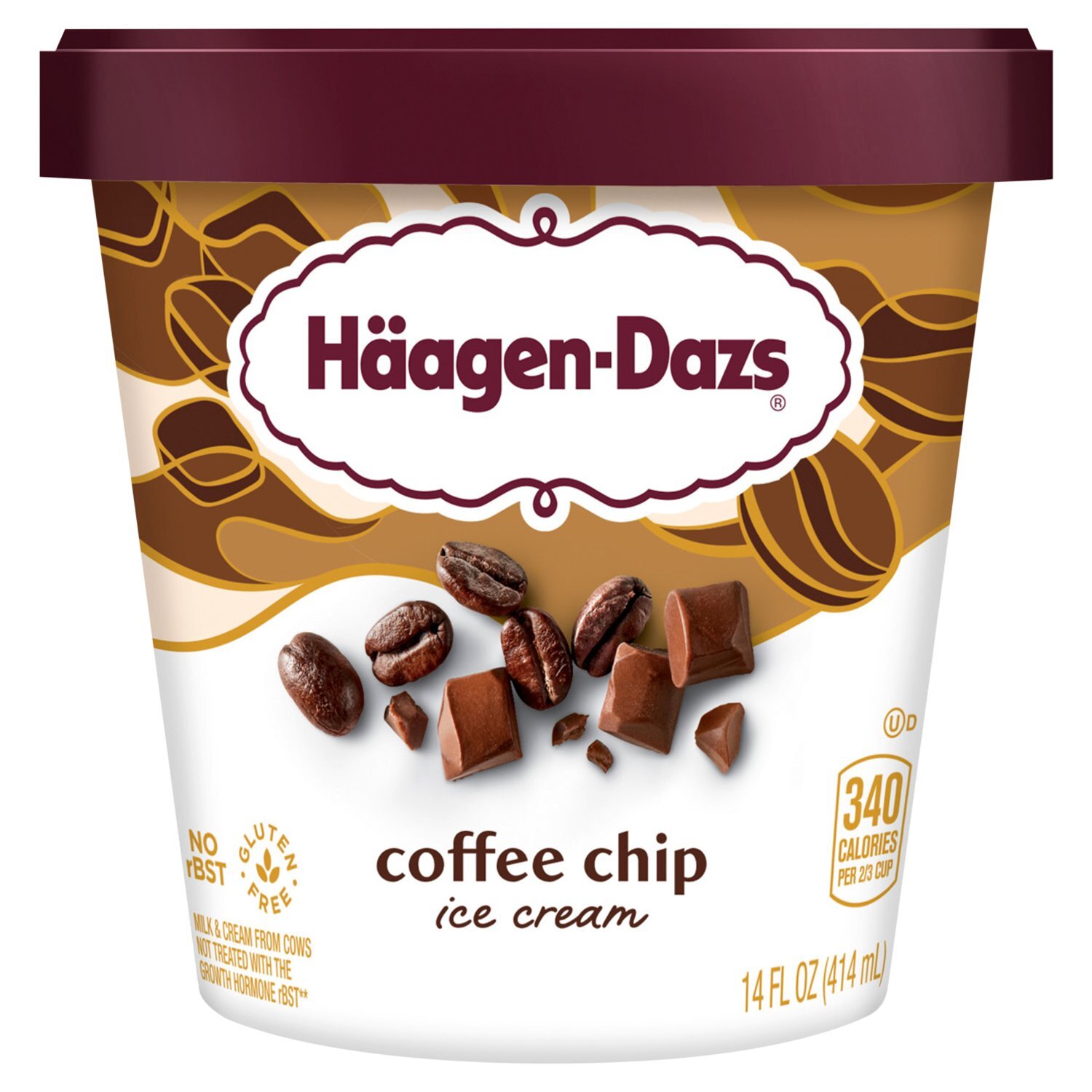 Häagen-Dazs Coffee Chip Ice Cream, 14 fl oz - Fairway