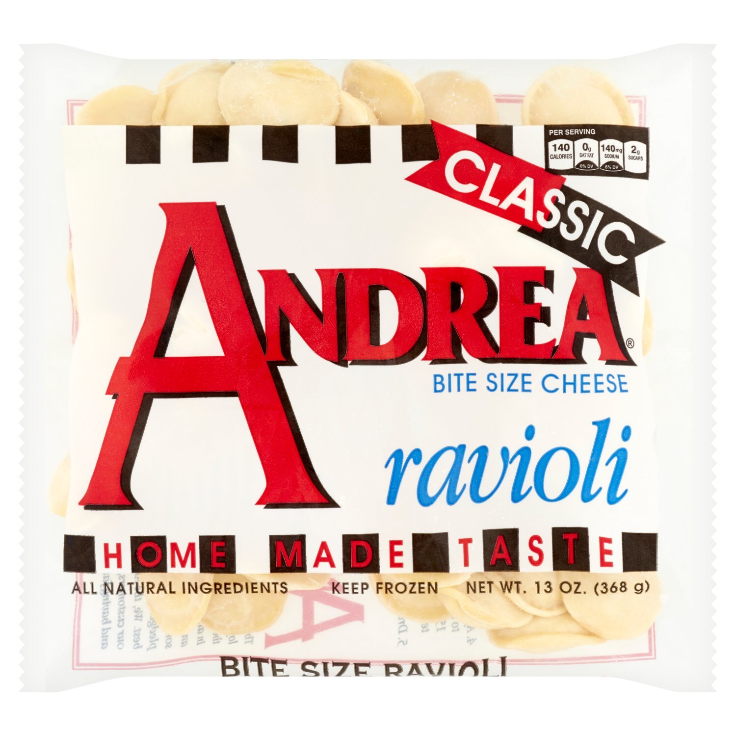 Andrea Classic Bite Size Cheese Ravioli, 13 oz - The Fresh Grocer