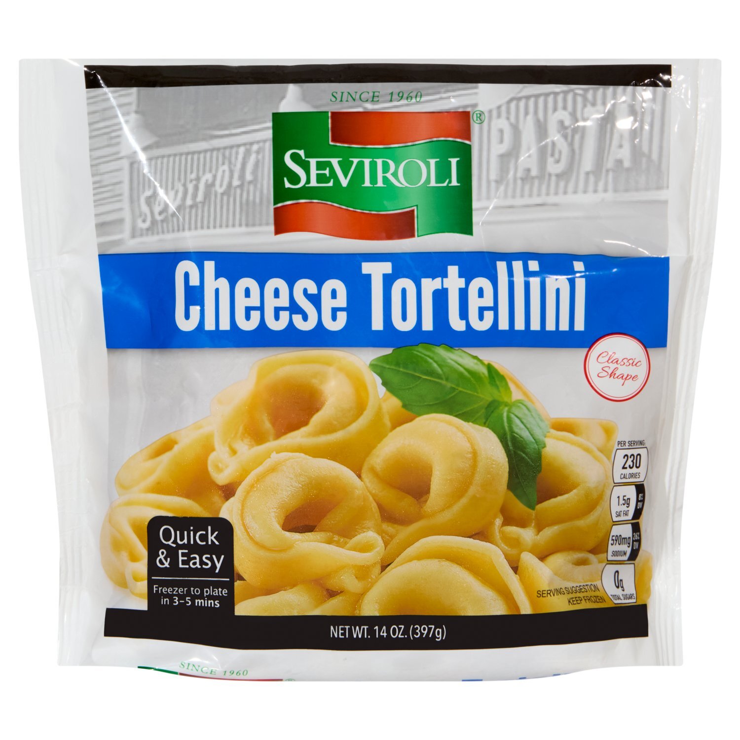 Seviroli Cheese Tortellini, 14 oz Image 1 of 6