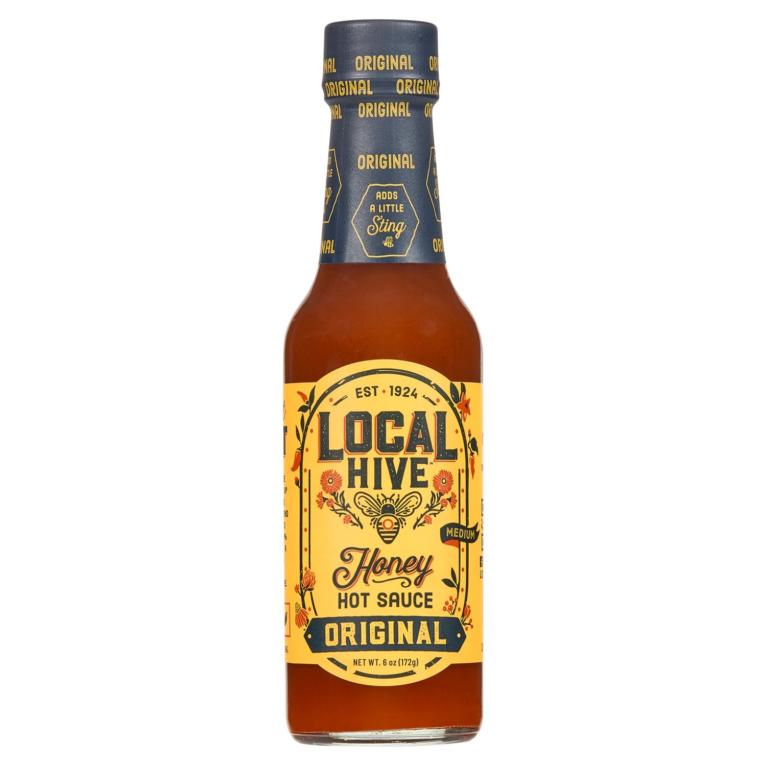 Local Hive Original Honey Hot Sauce, 6 oz Image 1 of 6
