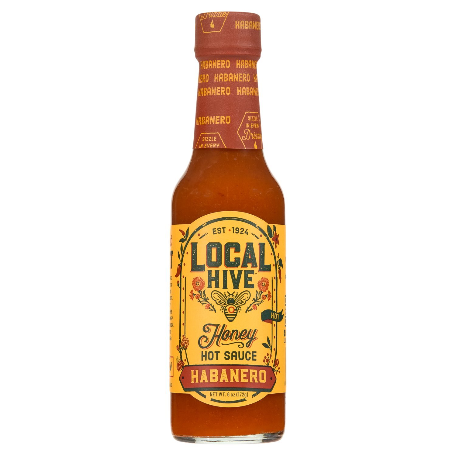 Local Hive Habanero Honey Hot Sauce, 6 oz Image 1 of 6