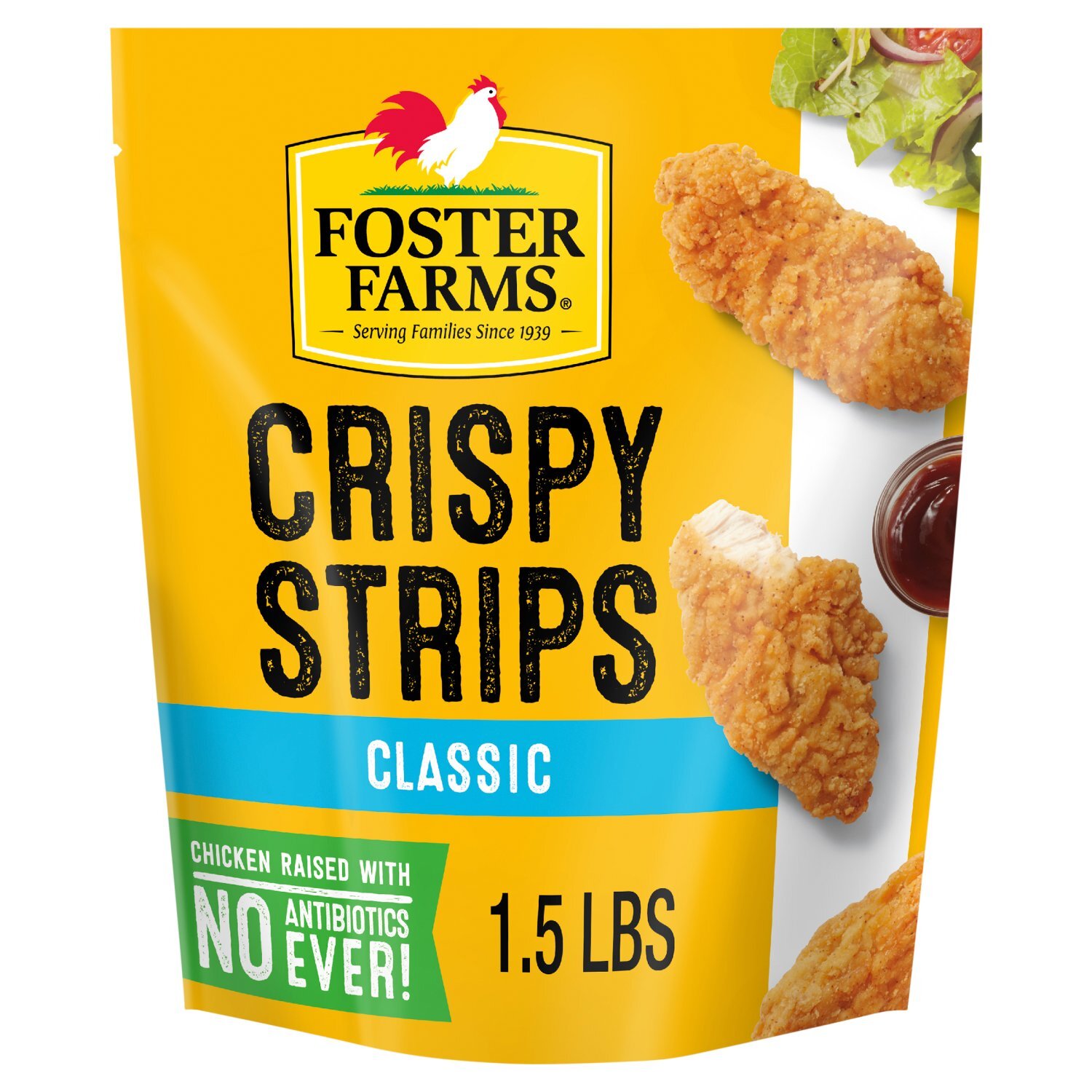 Foster Farms Classic Crispy Strips, 24 oz Image 1 of 9