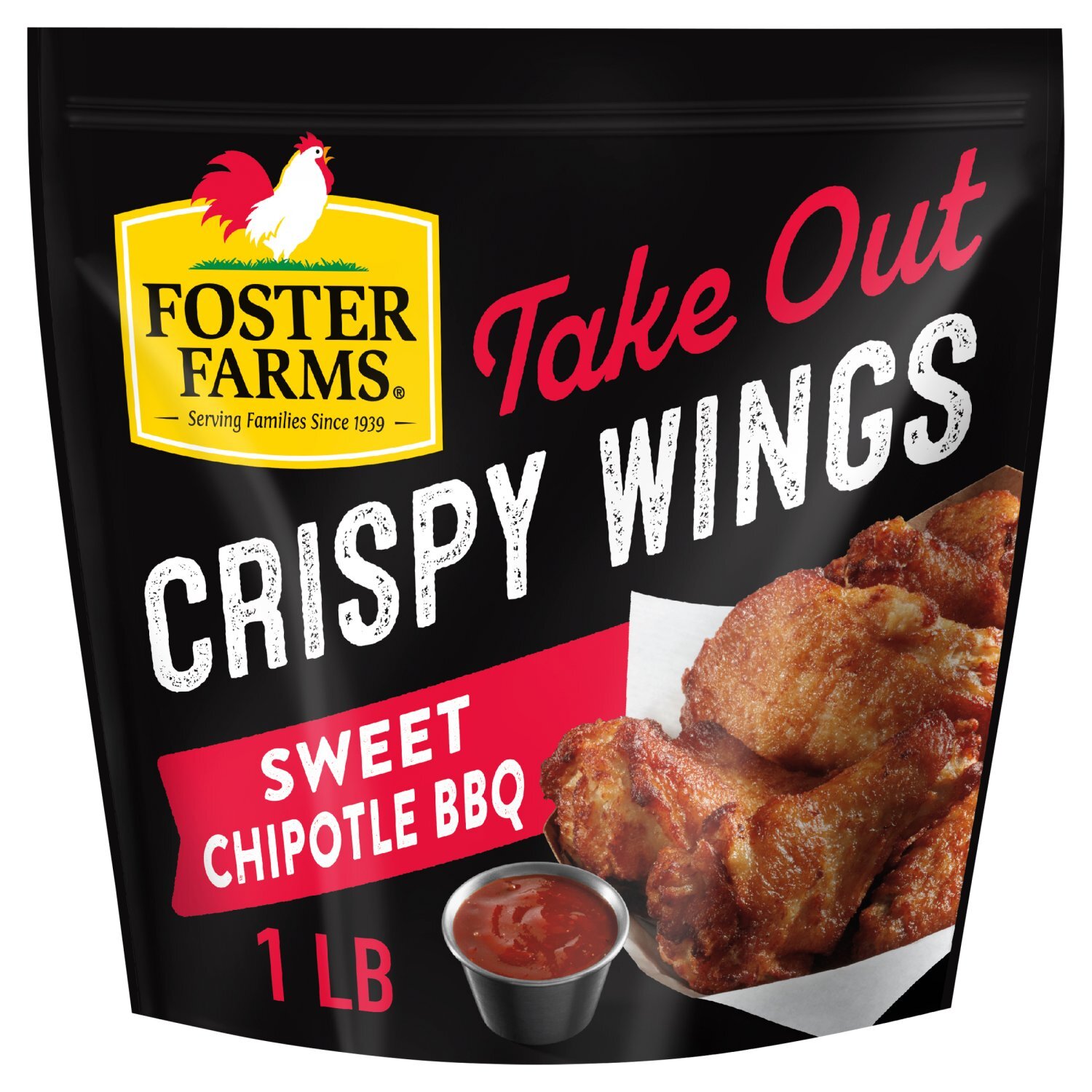 Foster Farms Take Out Sweet Chipotle Crispy Chicken Wings, Frozen - 64 oz Image 1 of 9