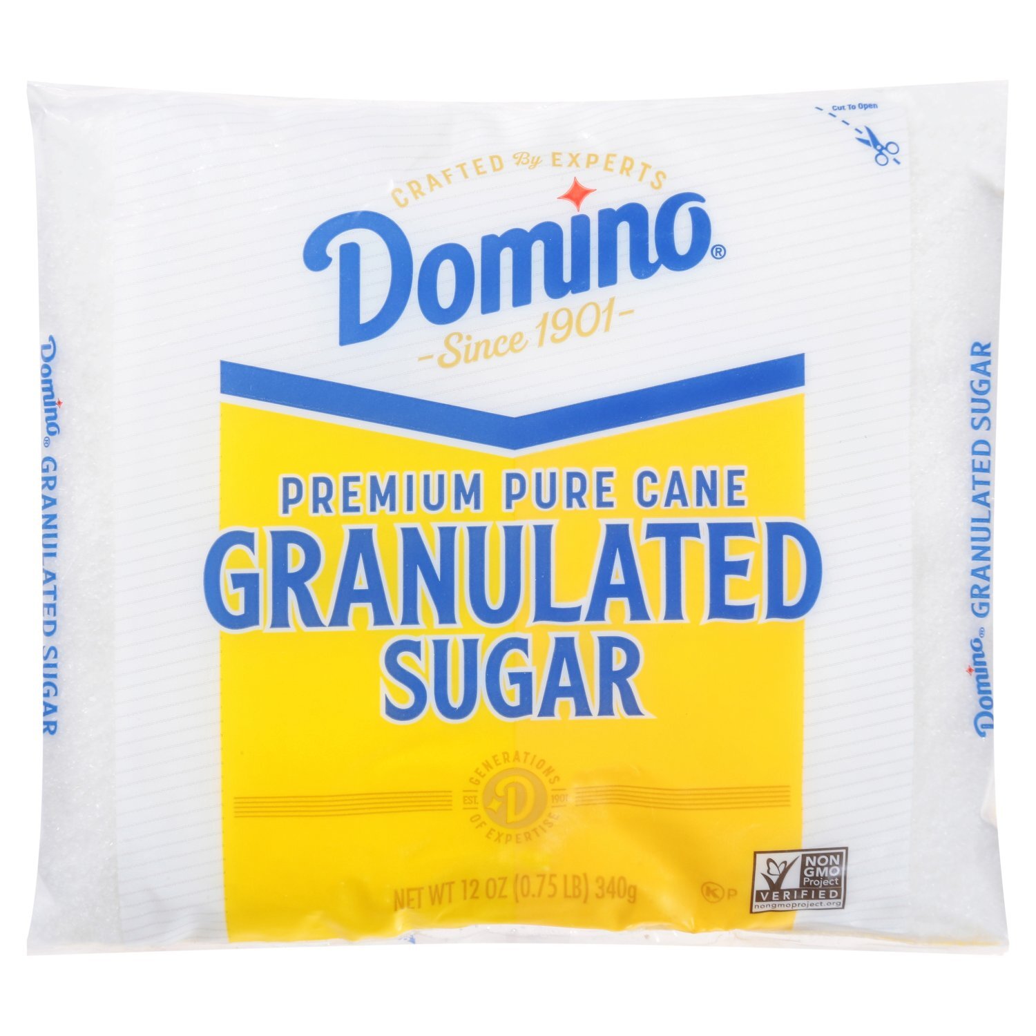 Domino Premium Pure Cane Granulated Sugar, 12 oz Image 1 of 8