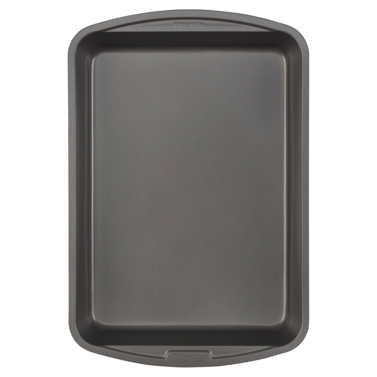 GoodCook Nonstick Steel Bake & Roast Pan, 10" x 14", Gray Image 1 of 3
