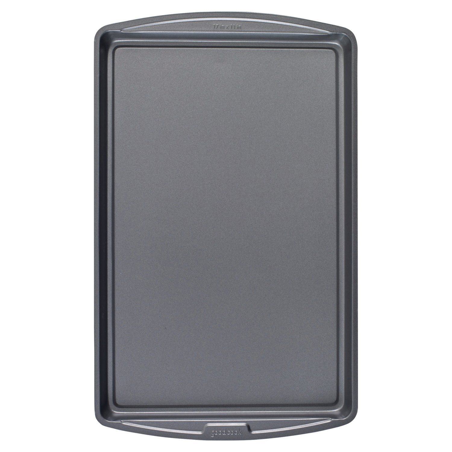 GoodCook Dishwasher Safe Nonstick Steel Cookie Sheet, 11" x 17", Gray Image 1 of 3