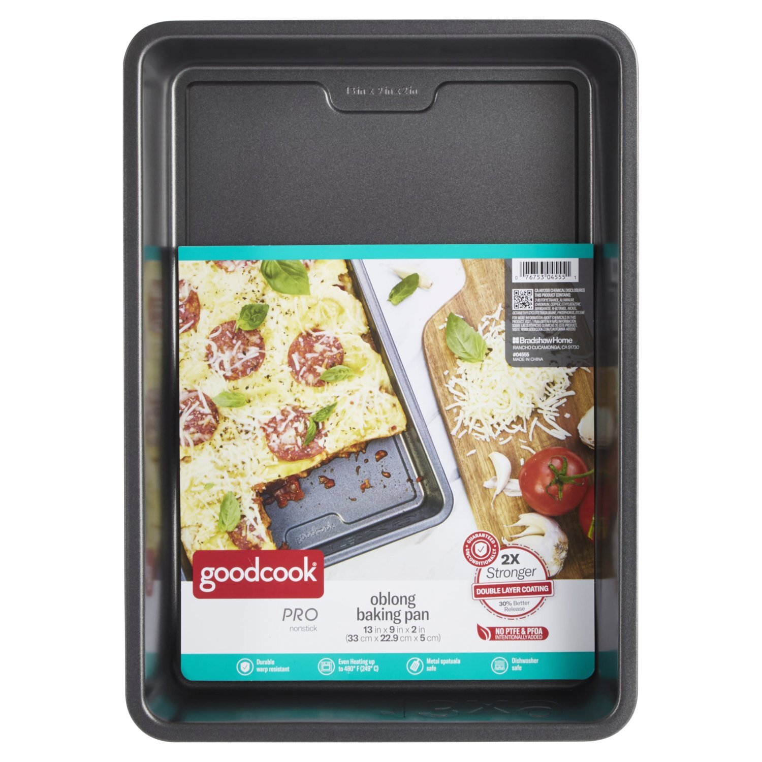 GoodCook Pro Nonstick Oblong Baking Pan