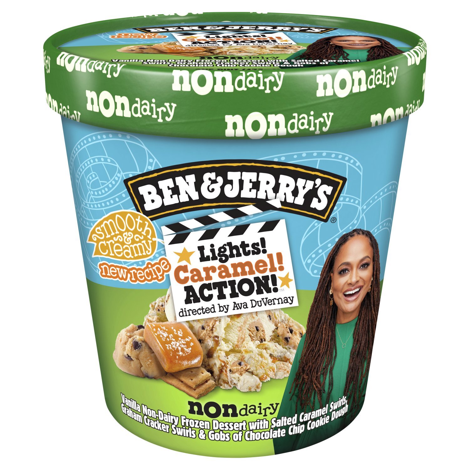 Ben & Jerry's Lights! Caramel! Action! Vanilla Non-Dairy Frozen