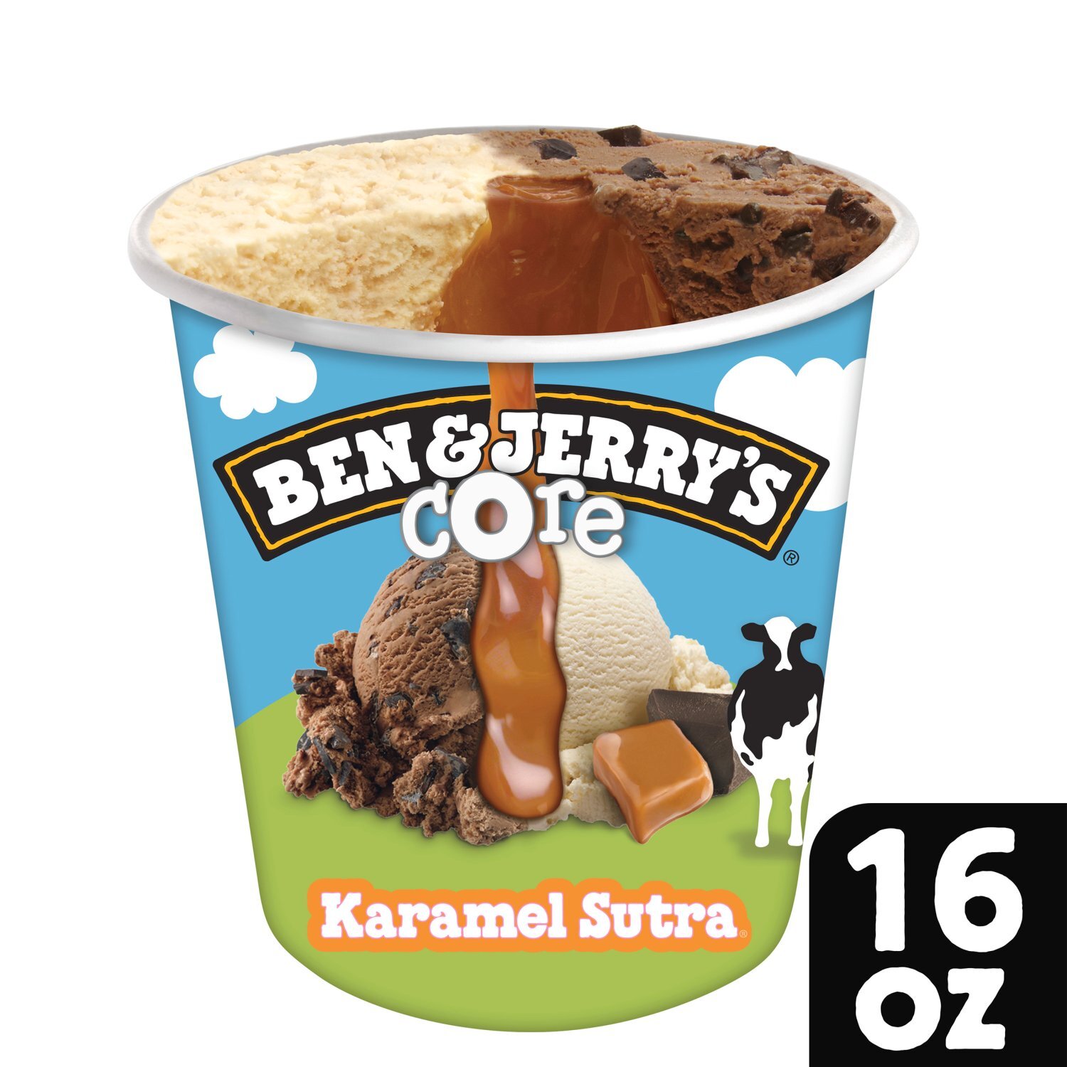 Ben & Jerry's Karamel Sutra® Core Ice Cream Pint 16 oz - Fairway