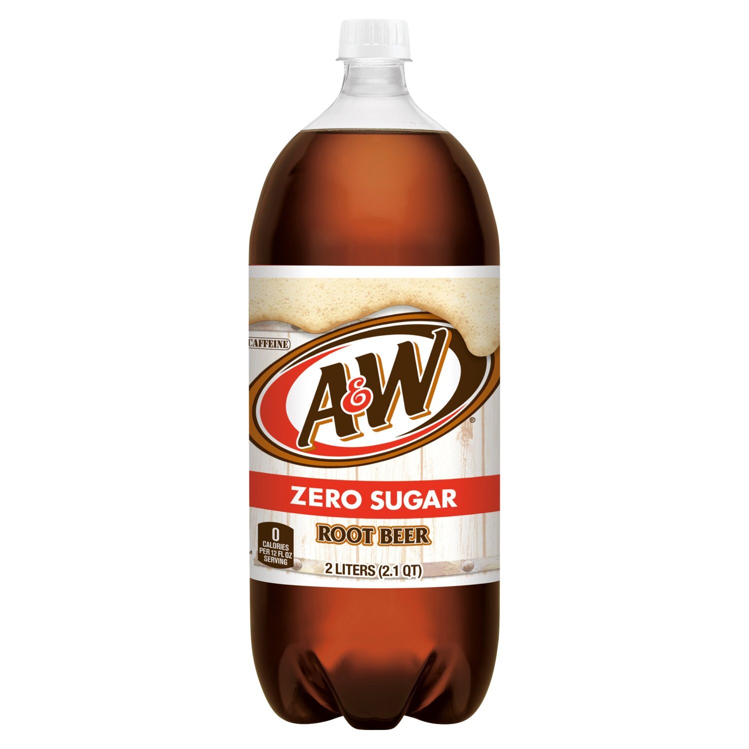 A&W Zero Sugar Root Beer, 2.1 liters Image 1 of 7