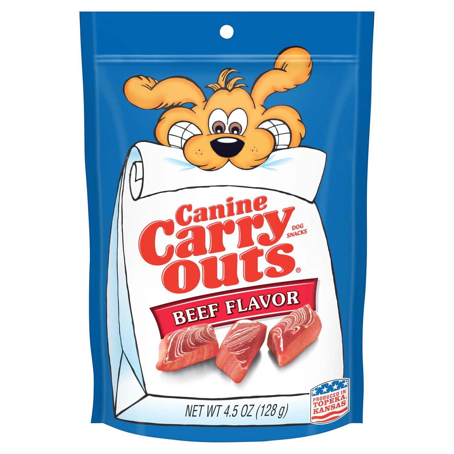 Canine Carry Outs Beef Flavor Dog Snacks, 4.5 oz Image 1 of 6
