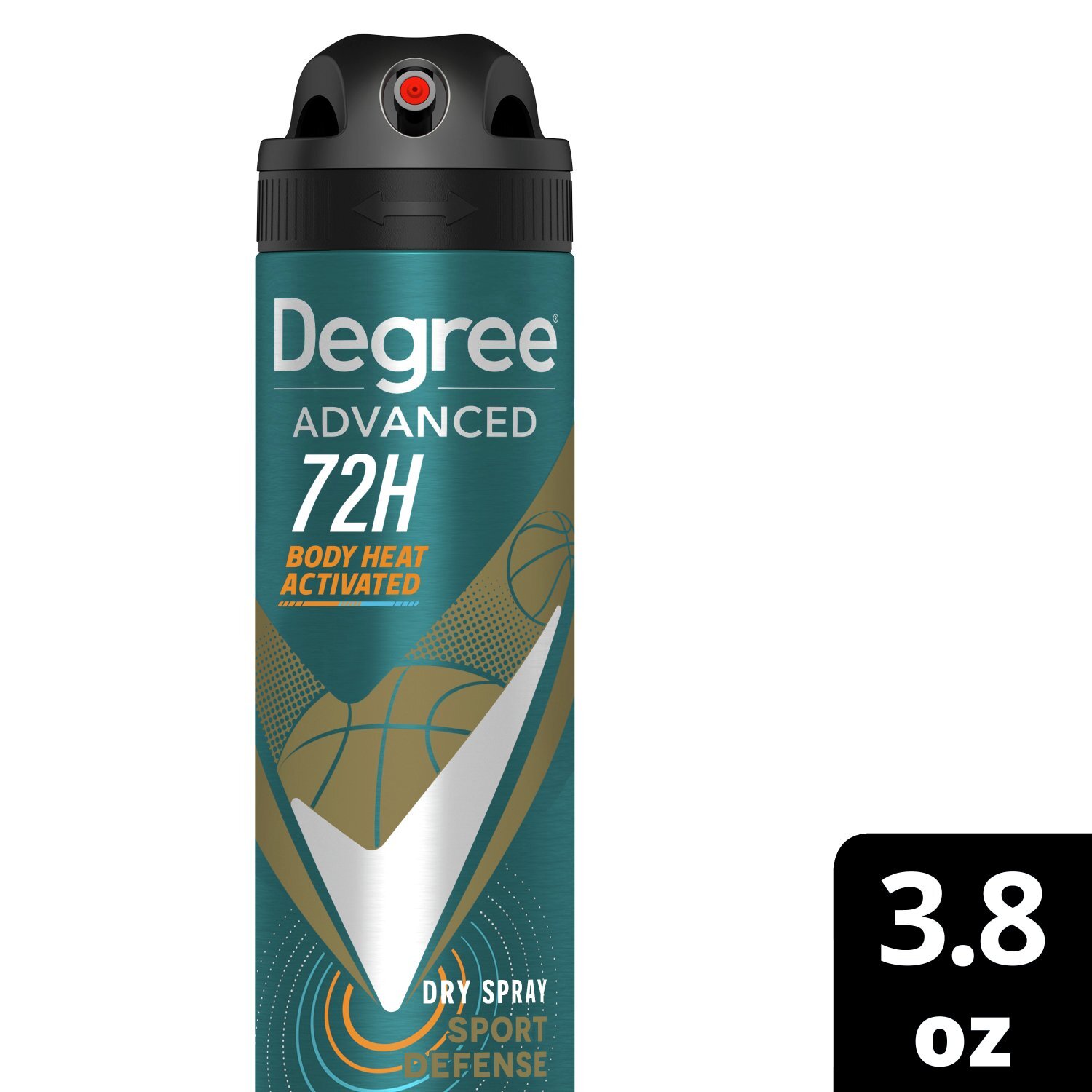 Degree Advanced Sport Defense Dry Spray Antiperspirant Deodorant, 3.8 oz Image 1 of 14