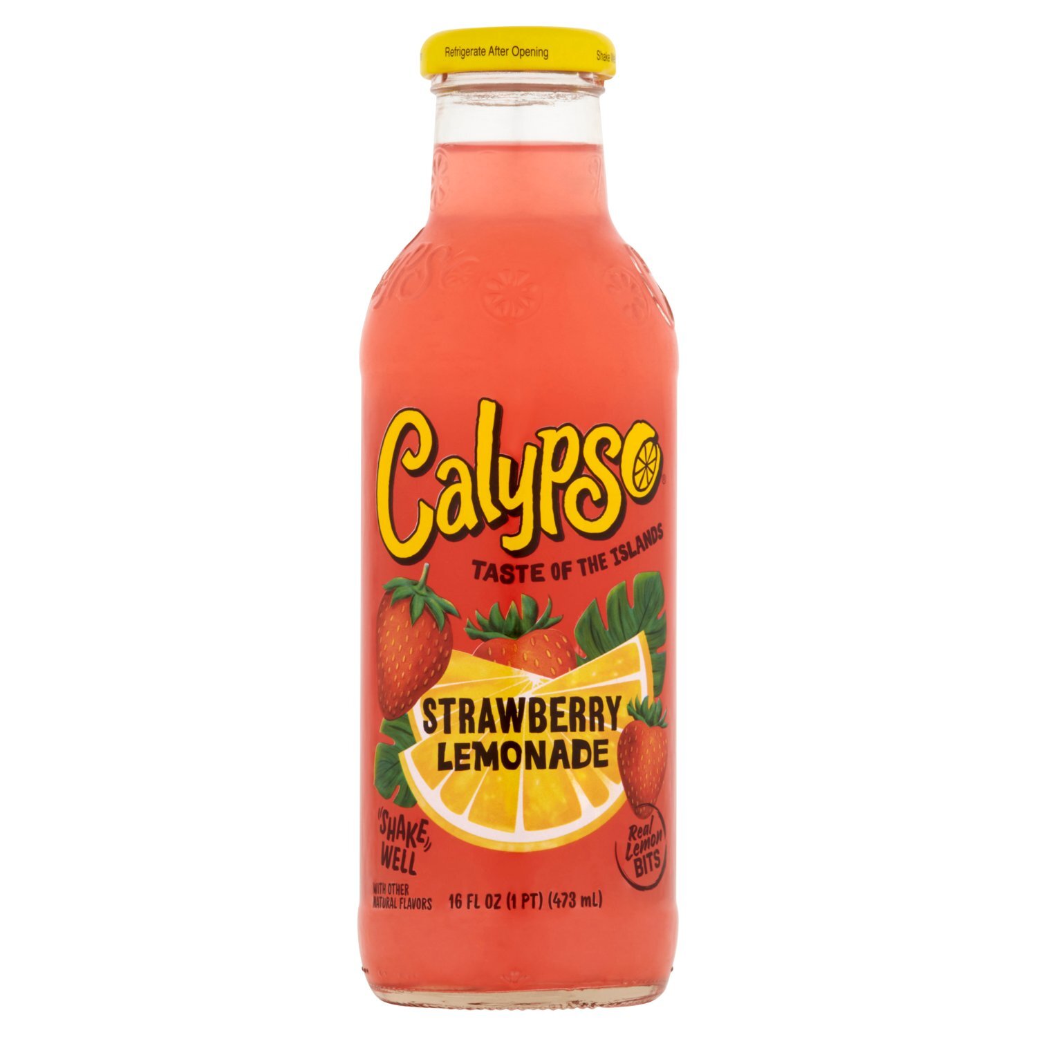 Calypso Strawberry Lemonade, 16 fl oz Image 1 of 5