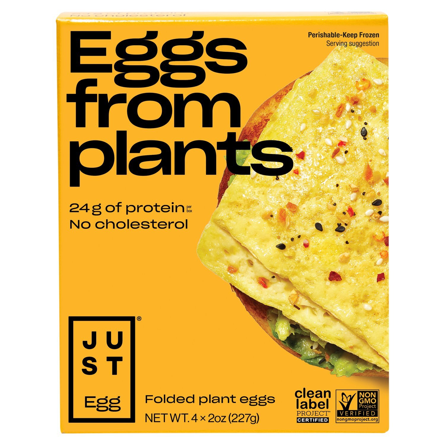 Eggnogger's 'Stache/JUST IN FOOLING セットＡ Just Egg Folded Plant Eggs, 4 count, 2 oz - Fairway