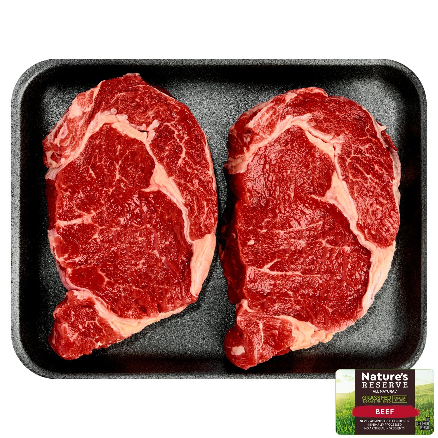 Nature's Reserve Beef Grass Fed Ribeye Steak, Boneless, Product of Australia, Average Weight 1.5 lb Image 1 of 6