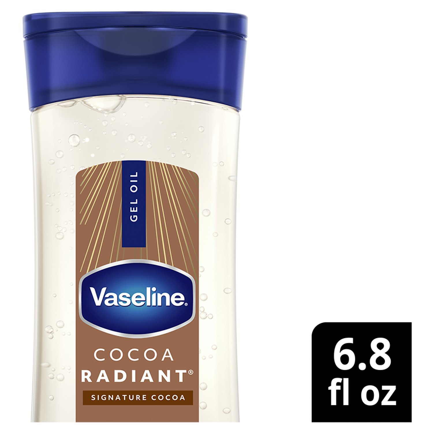 Vaseline Signature Cocoa Radiant Gel Oil, 6.8 fl oz Image 1 of 15