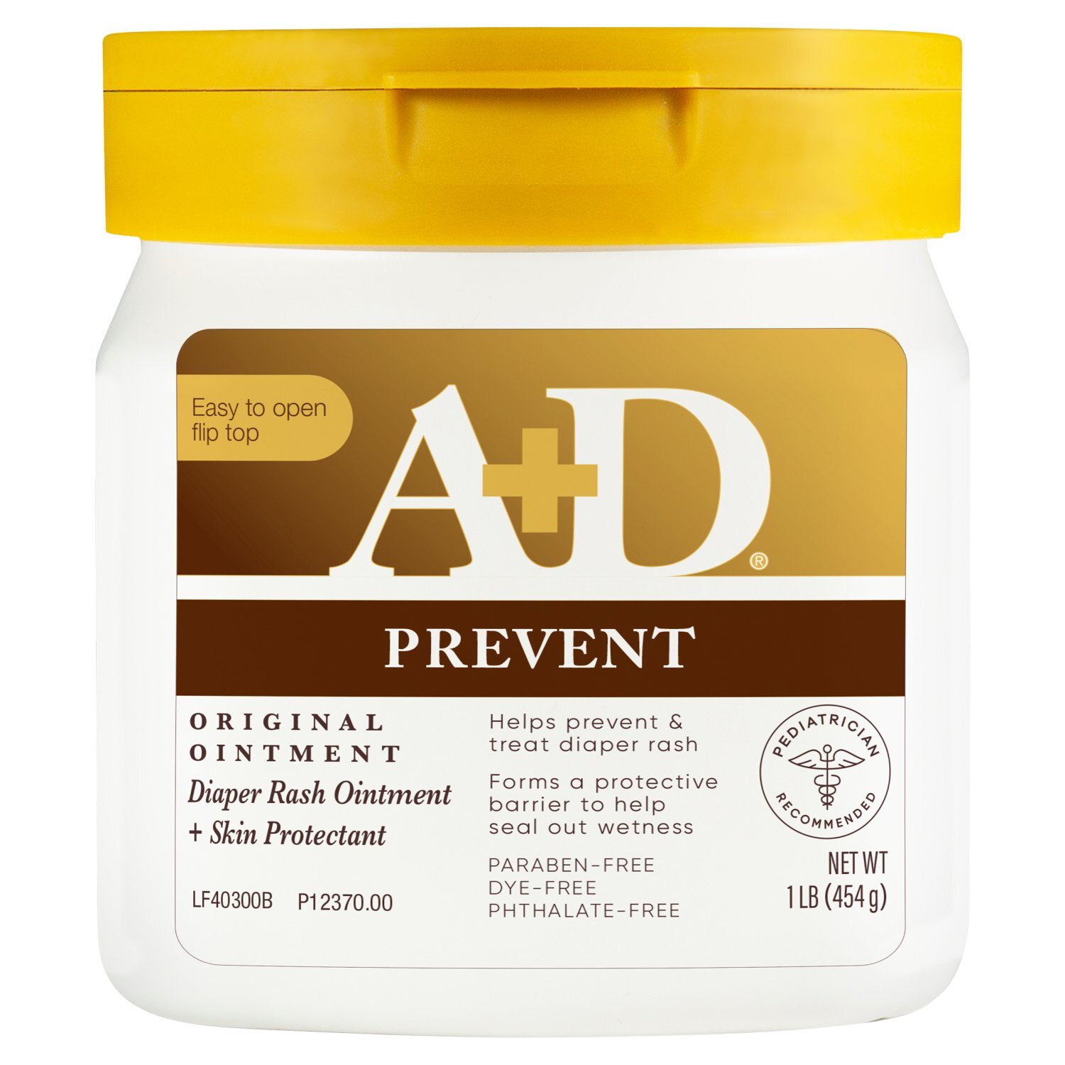 A+D Prevent Diaper Rash + Skin Protectant Original Ointment, 1 lb Image 1 of 4