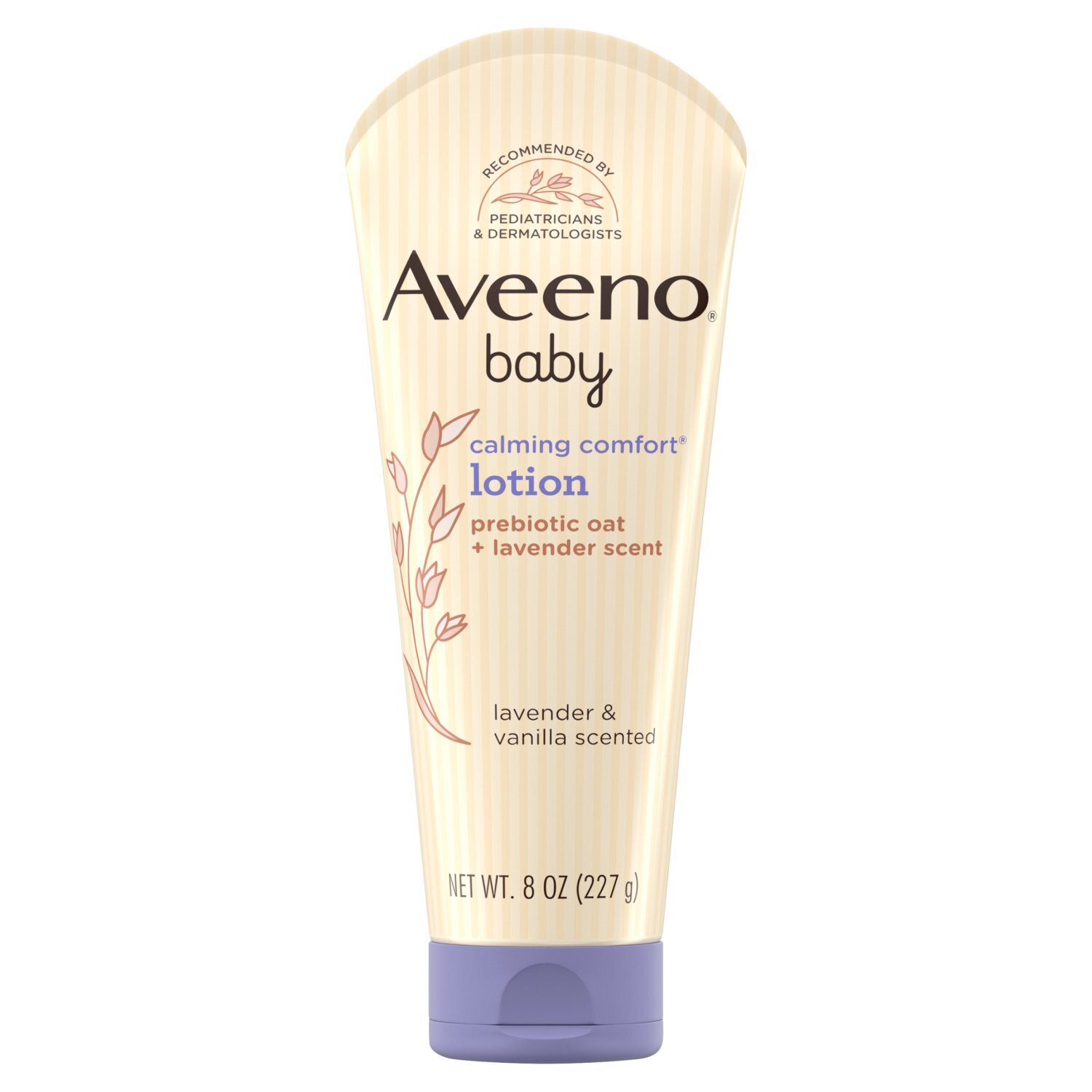 Aveeno Baby Lavender & Vanilla Scented Calming Comfort Lotion, 8 oz Image 1 of 9