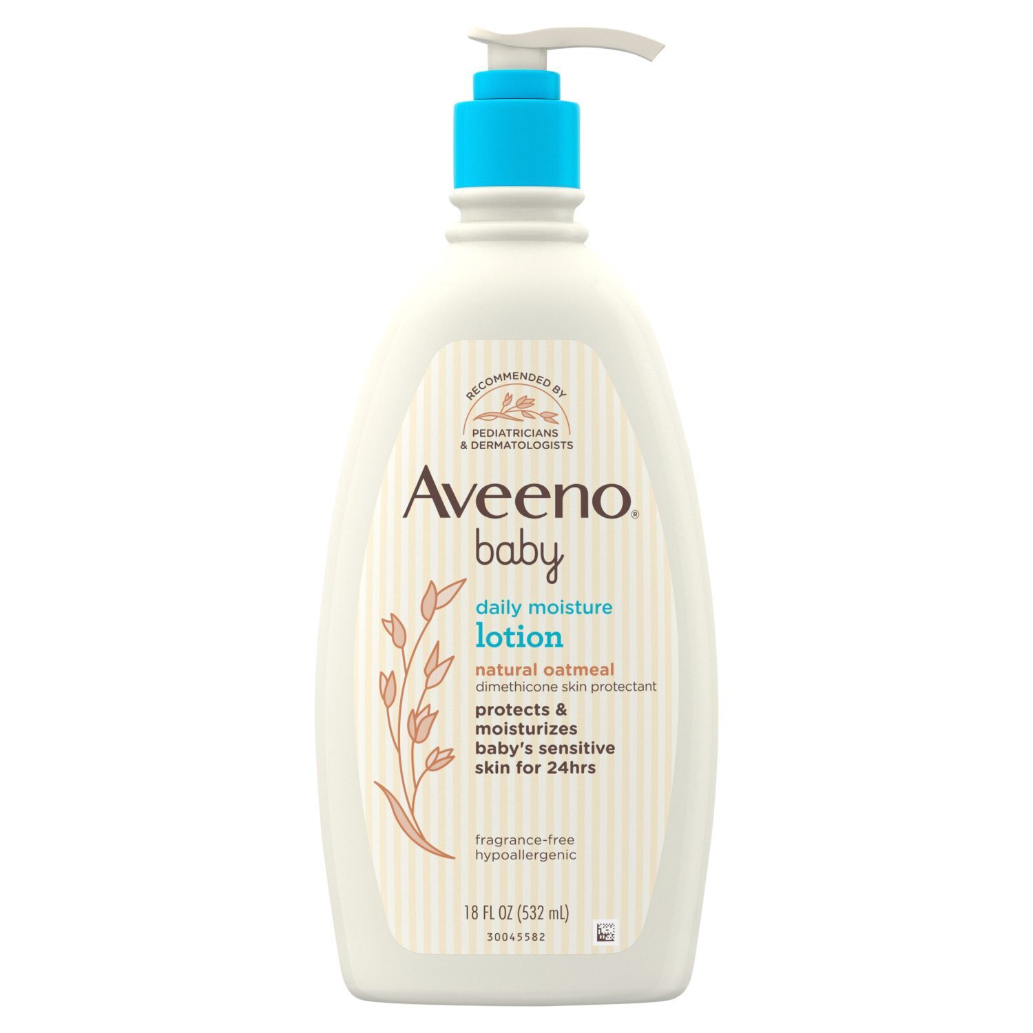 Aveeno Baby Daily Moisture Lotion, 18 fl oz Image 1 of 8
