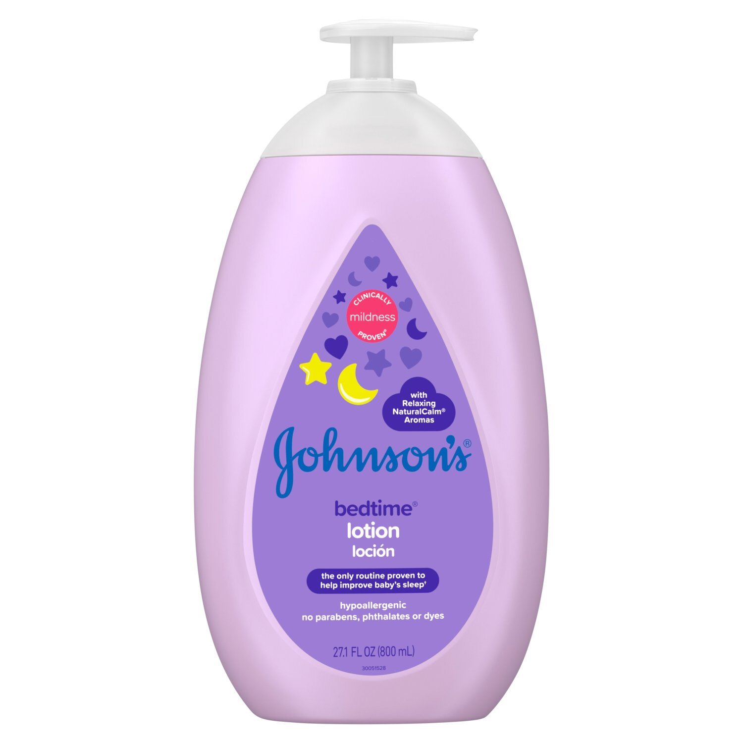 Johnson's Bedtime Lotion, 27.1 fl oz Image 1 of 8