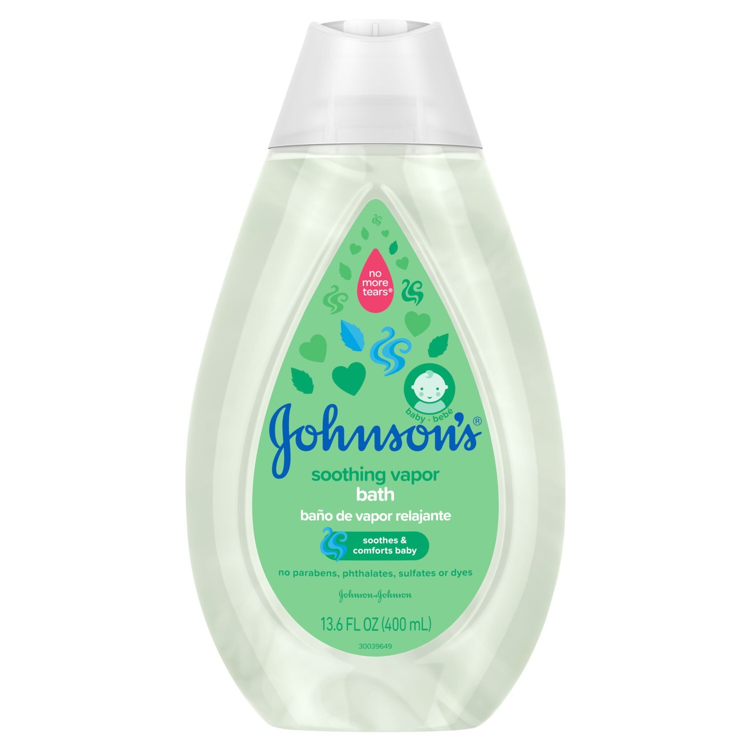 Johnson's Baby Soothing Vapor Bath, 13.6 fl oz Image 1 of 9