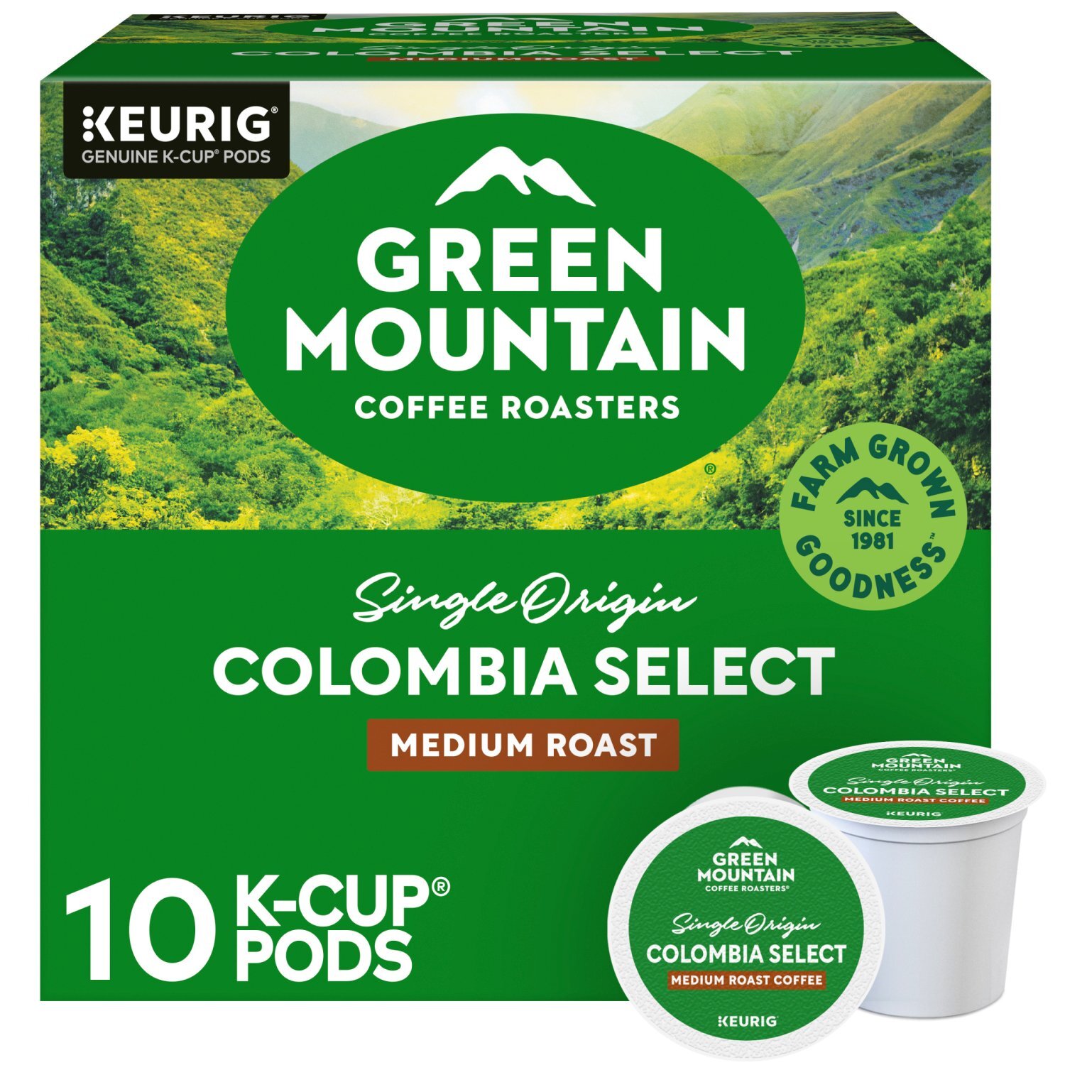 Green Mountain Coffee Roasters Colombia Select Medium Roast Coffee