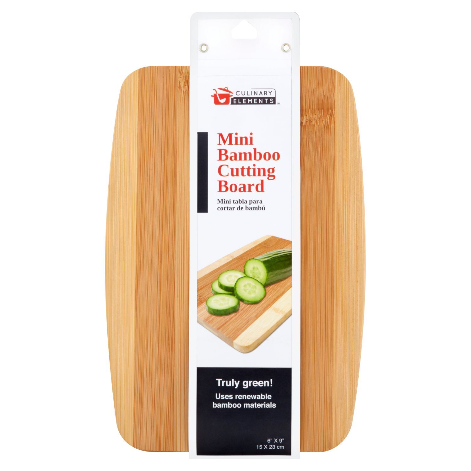 Culinary Elements Mini Bamboo Cutting Board Image 1 of 5