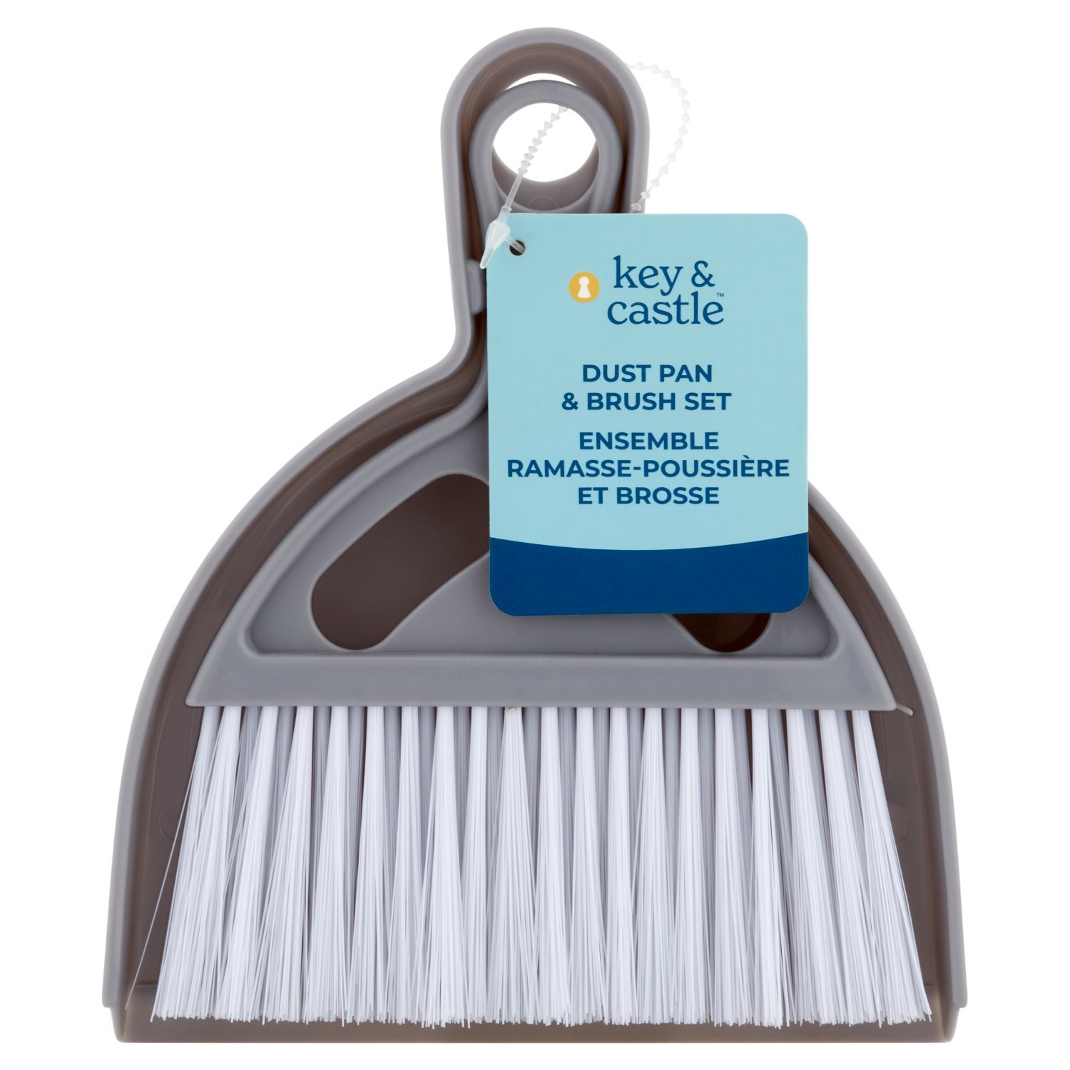 Key & Castle Dust Pan & Brush Set Image 1 of 5