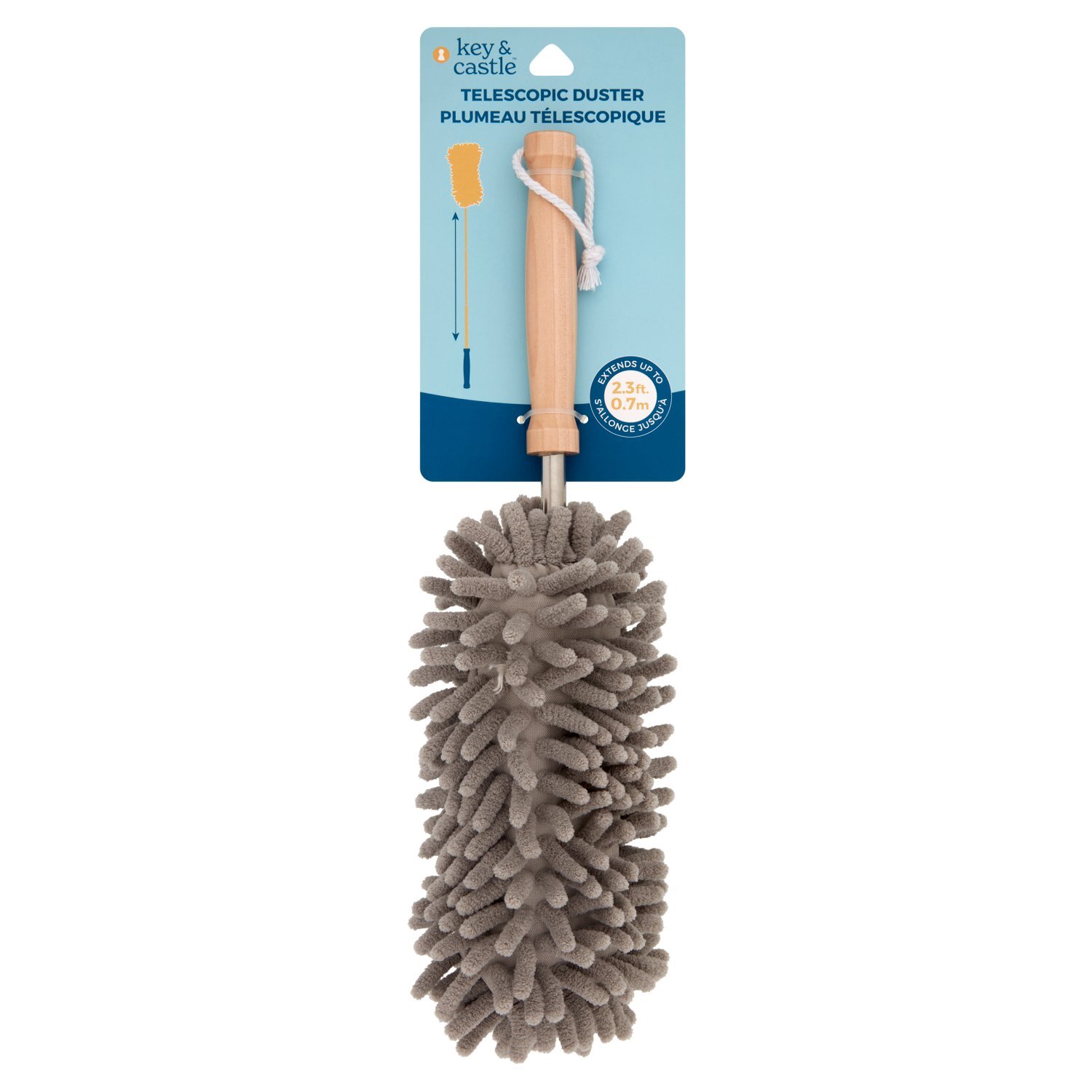 Key & Castle Telescopic Duster Image 1 of 5
