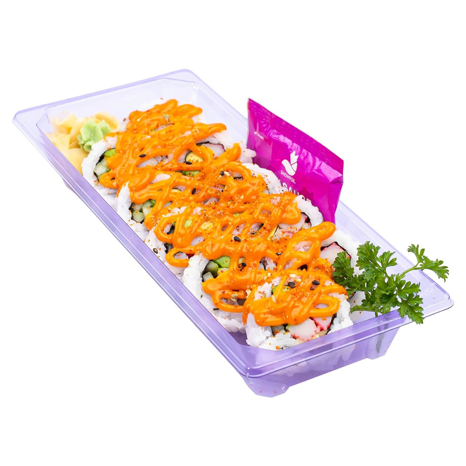Snowfox Spicy California Roll