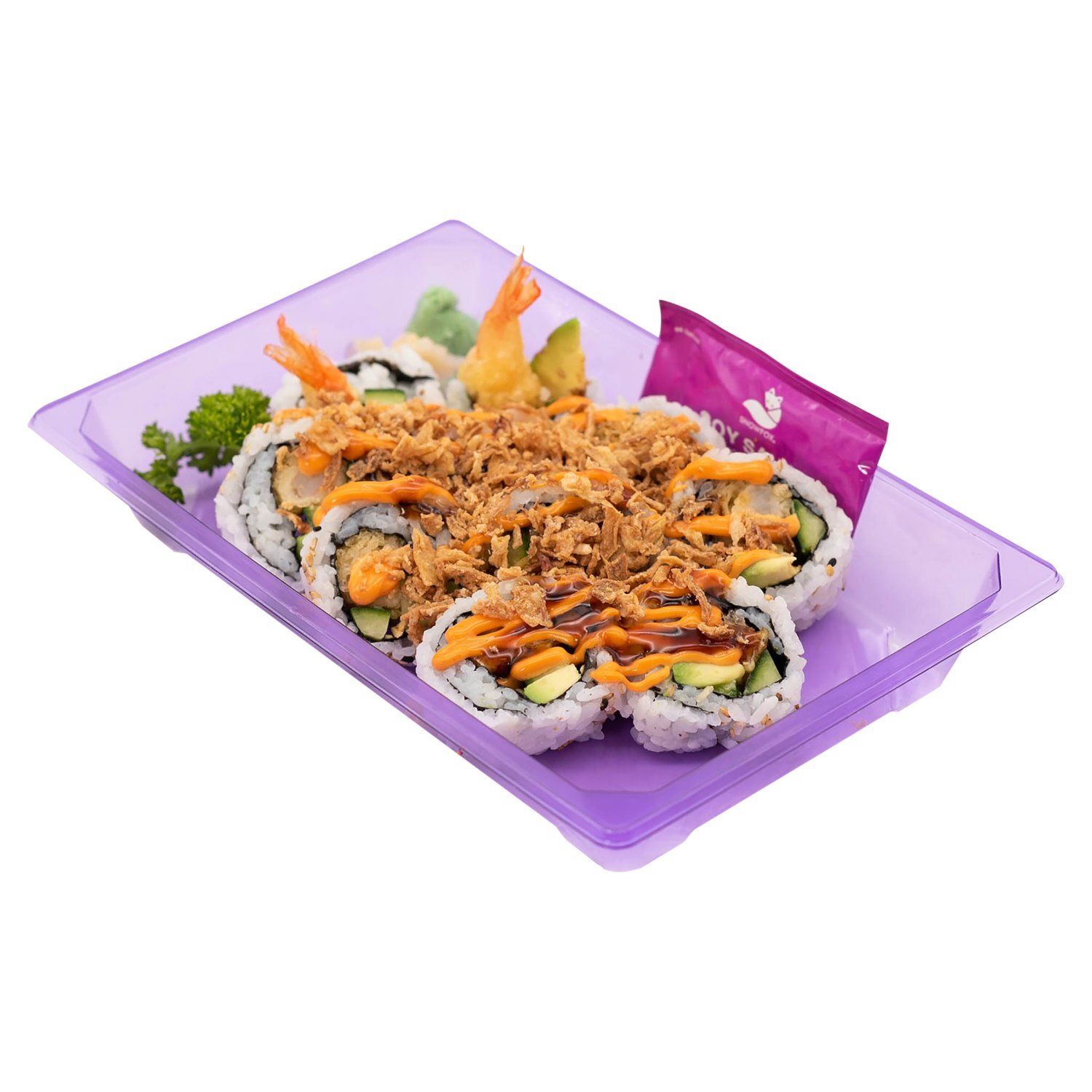 Snowfox Crunch Shrimp Tempura Roll
