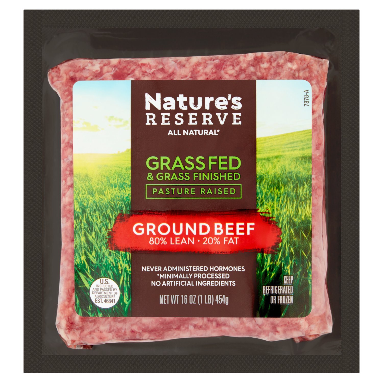 Nature's Reserve 80% Lean 20% Fat Ground Beef, 16 oz - The Fresh