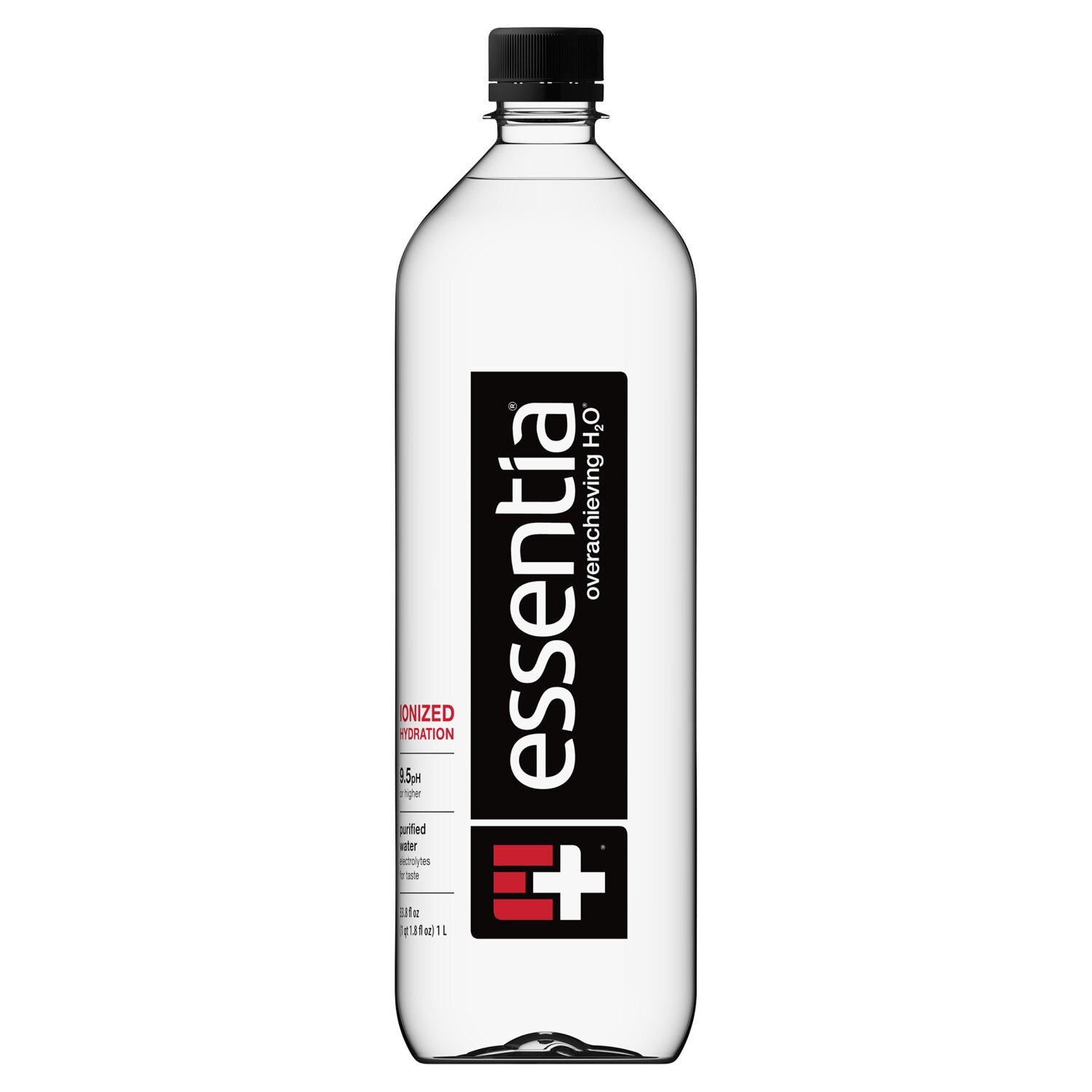 Essentia Overachieving H2O Ionized Hydration Purified Water, 33.8