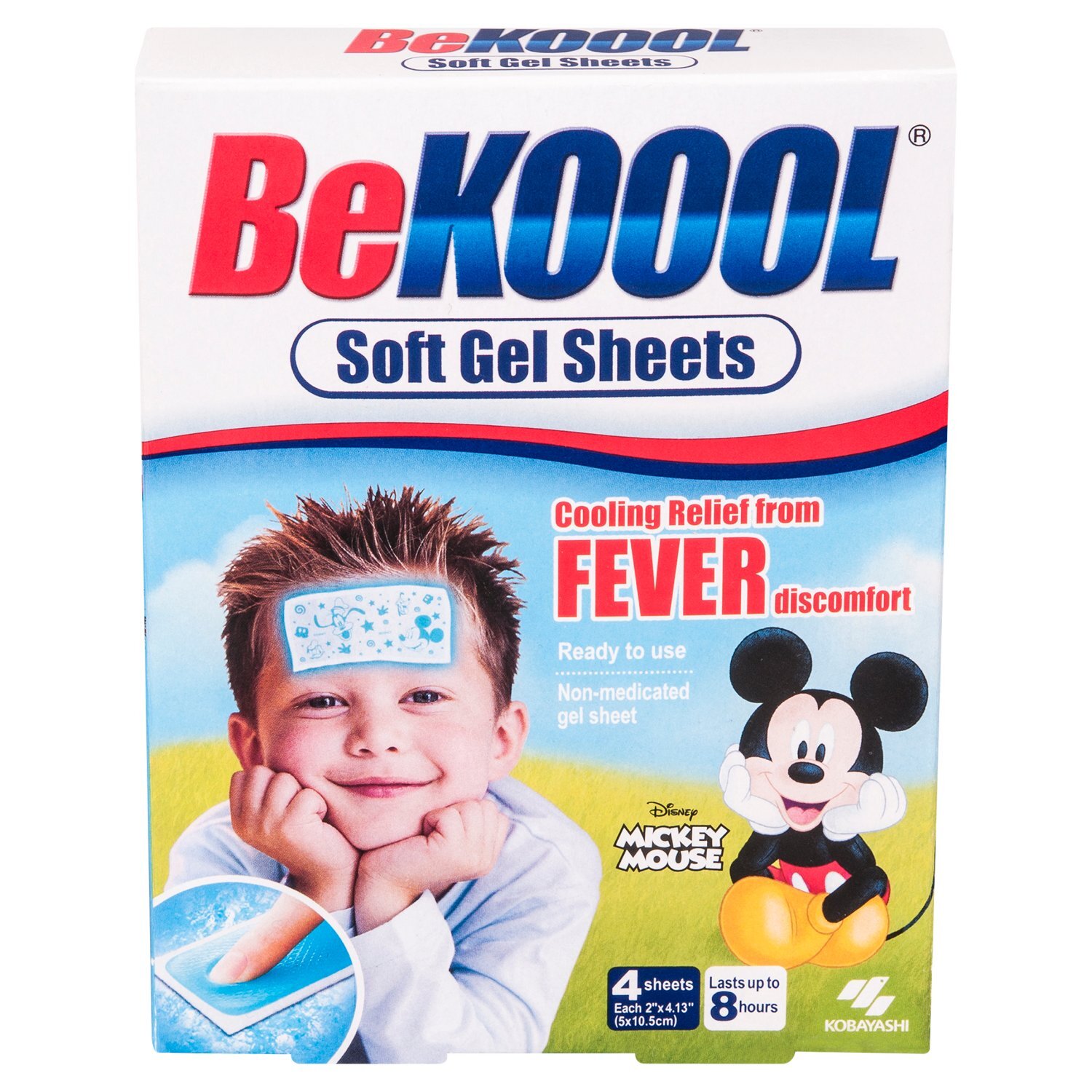 Kobayashi BeKoool Soft Gel Sheets, 4 count Image 1 of 6