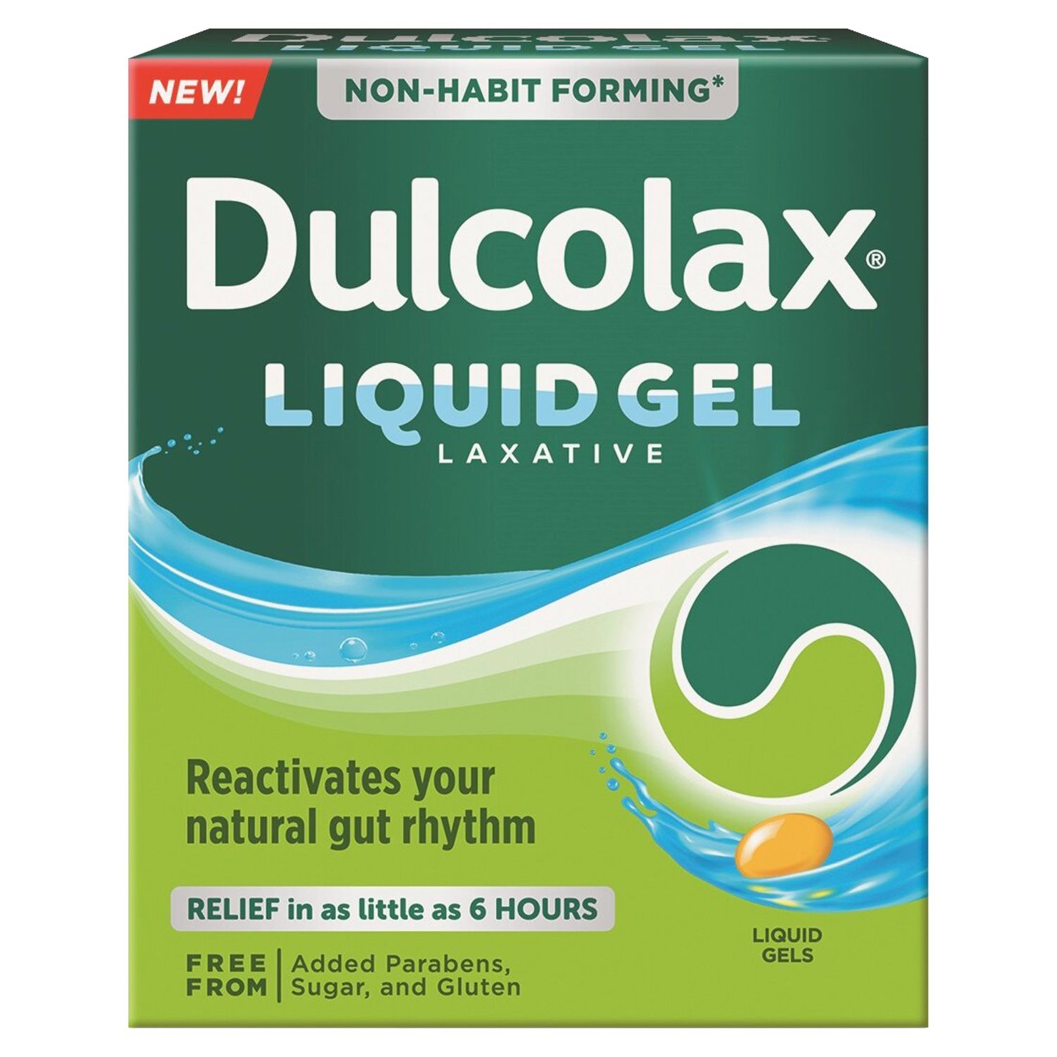 Dulcolax Laxative Liquid Gel, 20 count - The Fresh Grocer